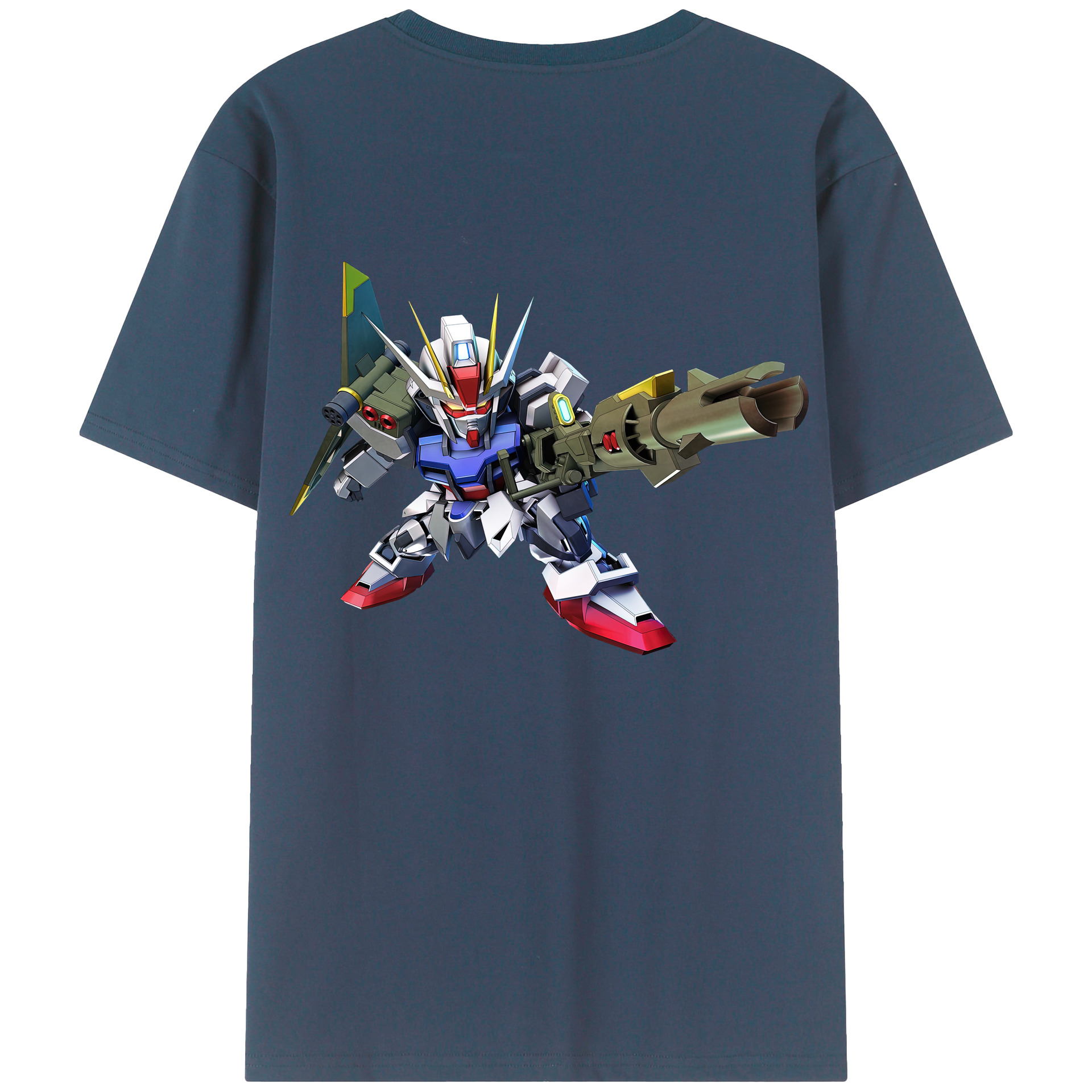 （画像用） 機動戦士ガンダム Mobile Suit Gundam レディース半袖Tシャツ(バックプリント)