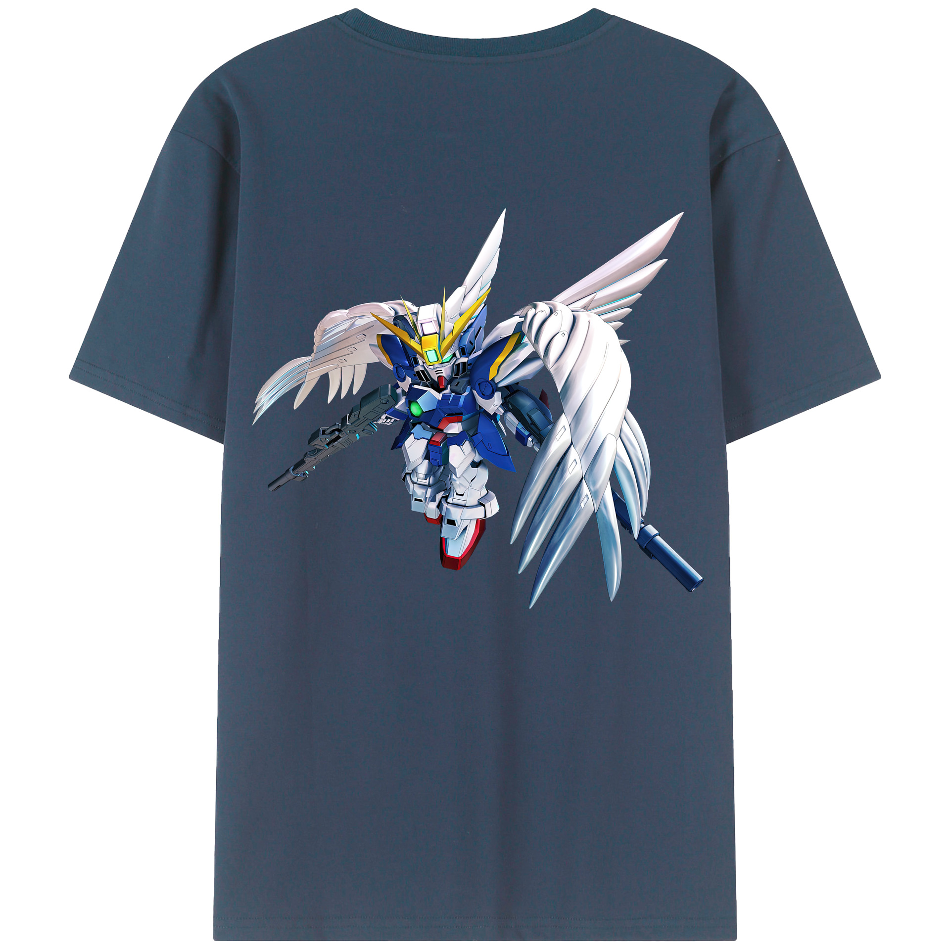 （画像用） 機動戦士ガンダム Mobile Suit Gundam レディース半袖Tシャツ(バックプリント)
