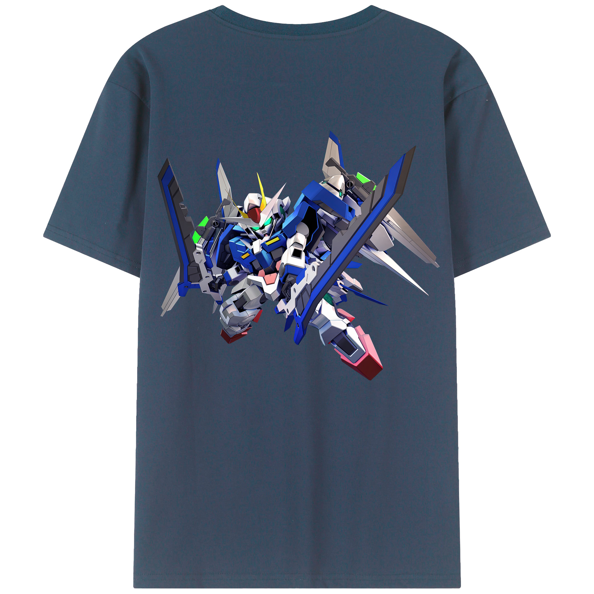 （画像用） 機動戦士ガンダム Mobile Suit Gundam レディース半袖Tシャツ(バックプリント)