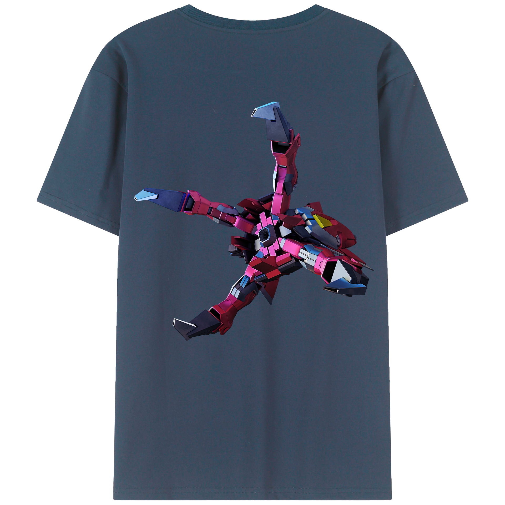 （画像用） 機動戦士ガンダム Mobile Suit Gundam レディース半袖Tシャツ(バックプリント)