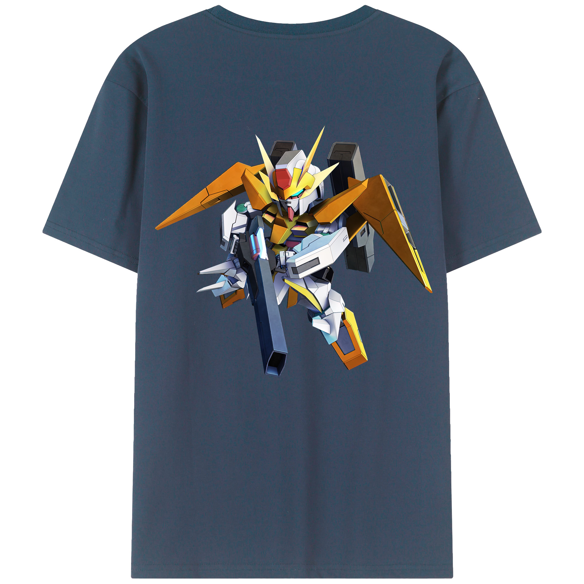 （画像用） 機動戦士ガンダム Mobile Suit Gundam レディース半袖Tシャツ(バックプリント)