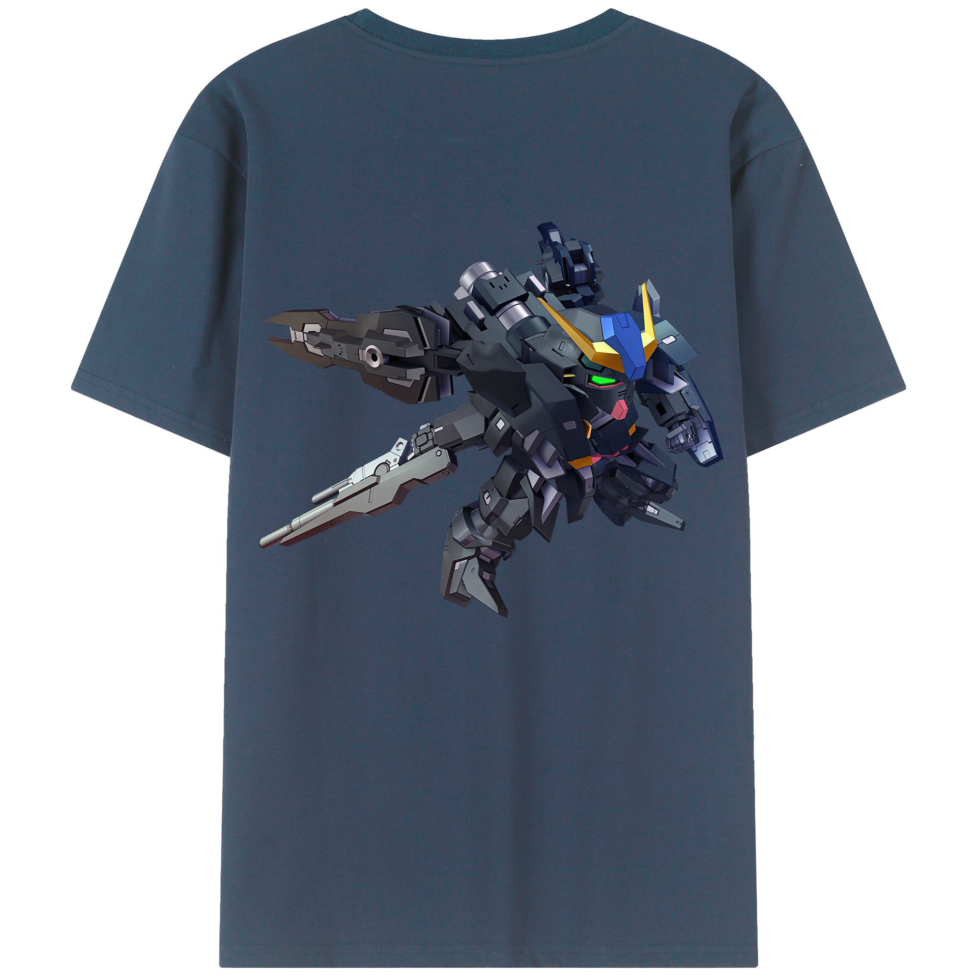 （画像用） 機動戦士ガンダム Mobile Suit Gundam レディース半袖Tシャツ(バックプリント)