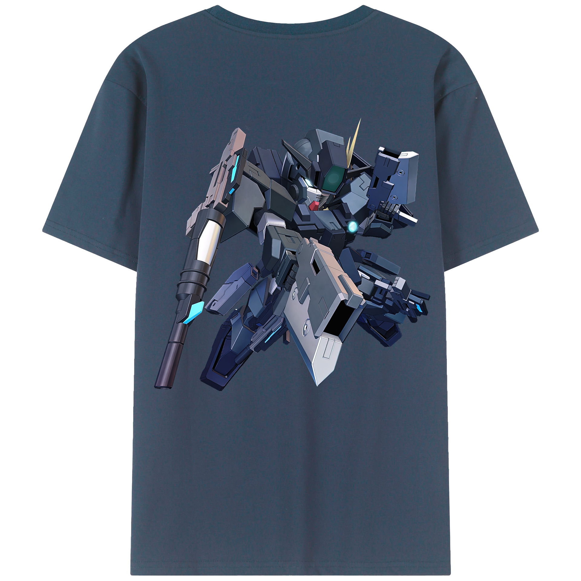 （画像用） 機動戦士ガンダム Mobile Suit Gundam レディース半袖Tシャツ(バックプリント)