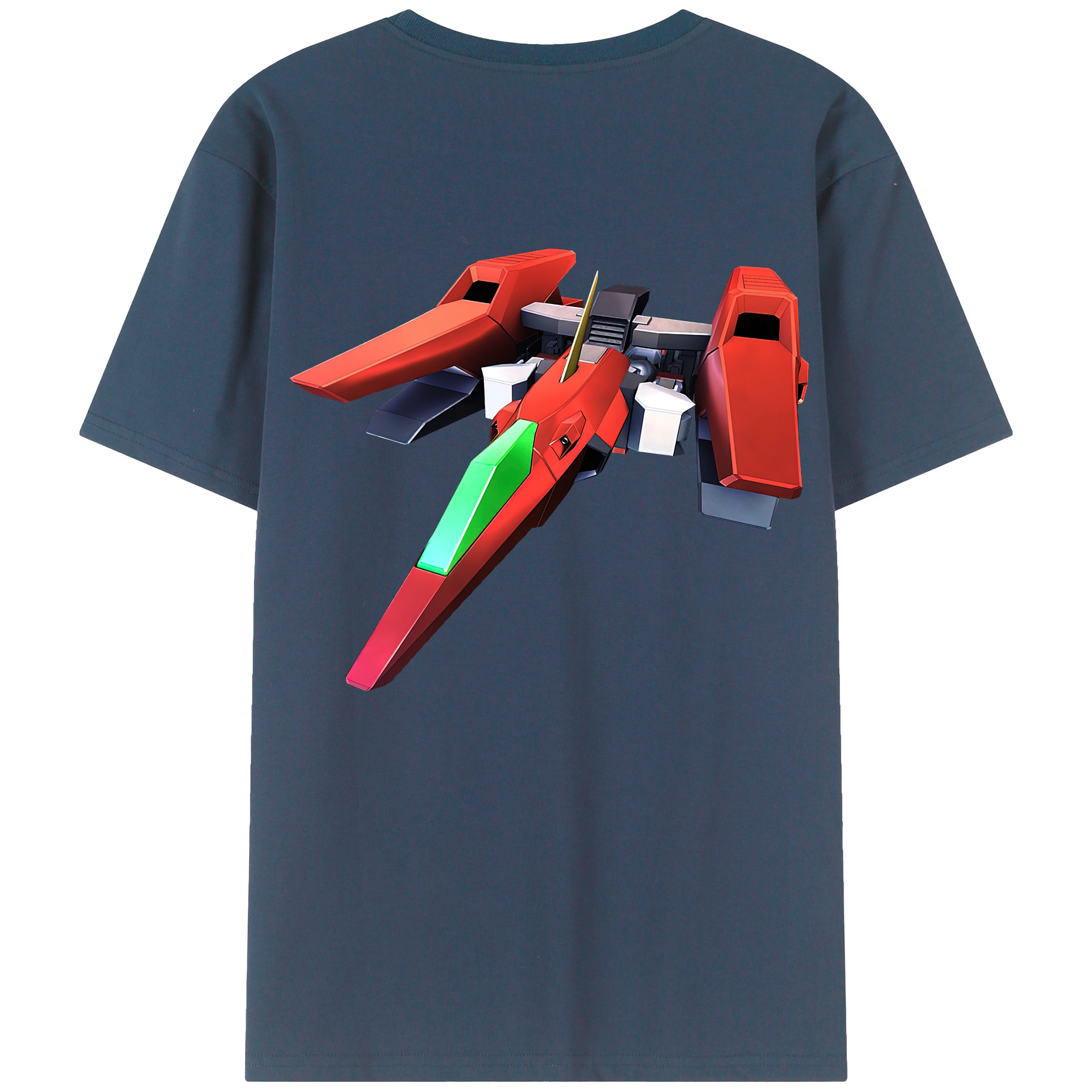 （画像用） 機動戦士ガンダム Mobile Suit Gundam レディース半袖Tシャツ(バックプリント)