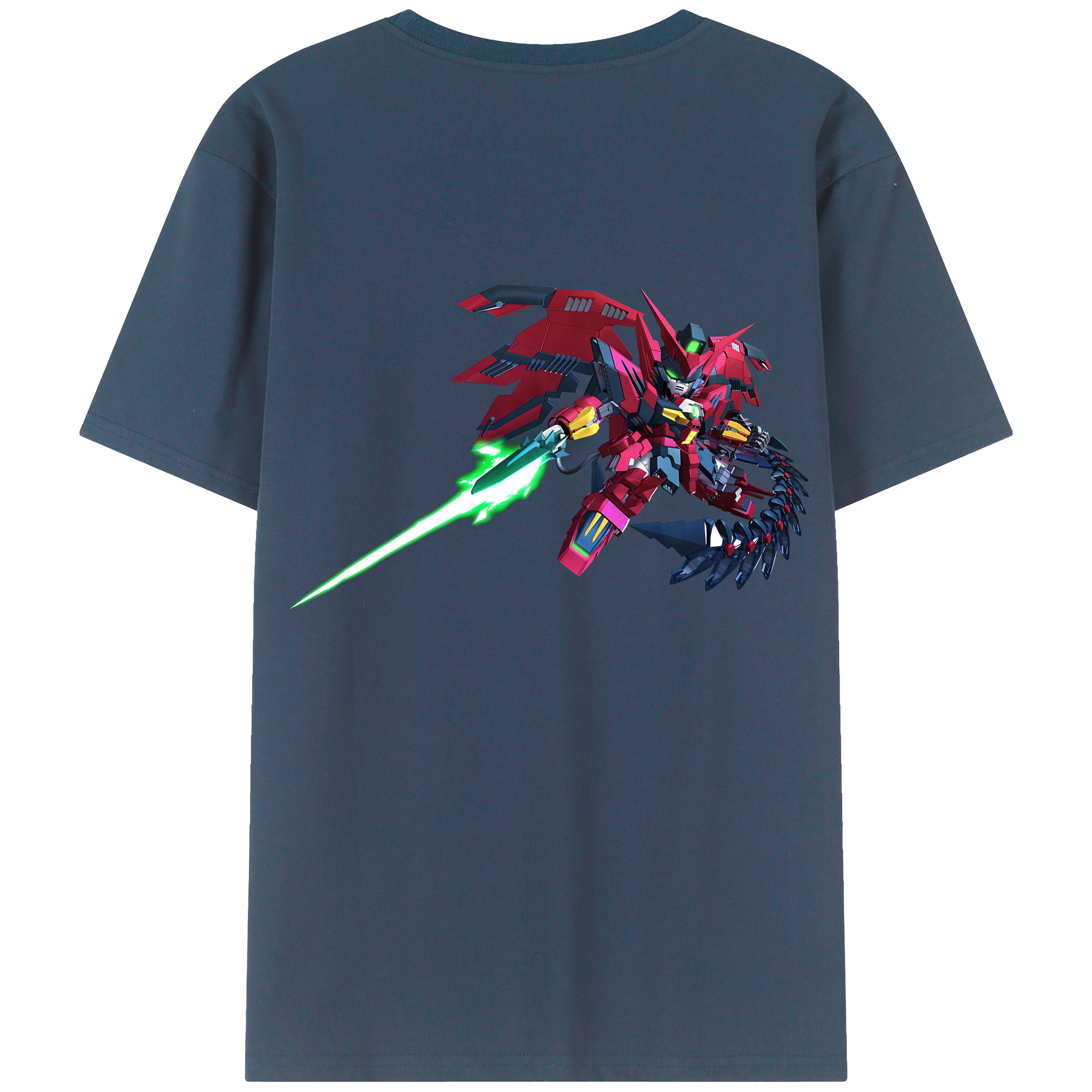 （画像用） 機動戦士ガンダム Mobile Suit Gundam レディース半袖Tシャツ(バックプリント)