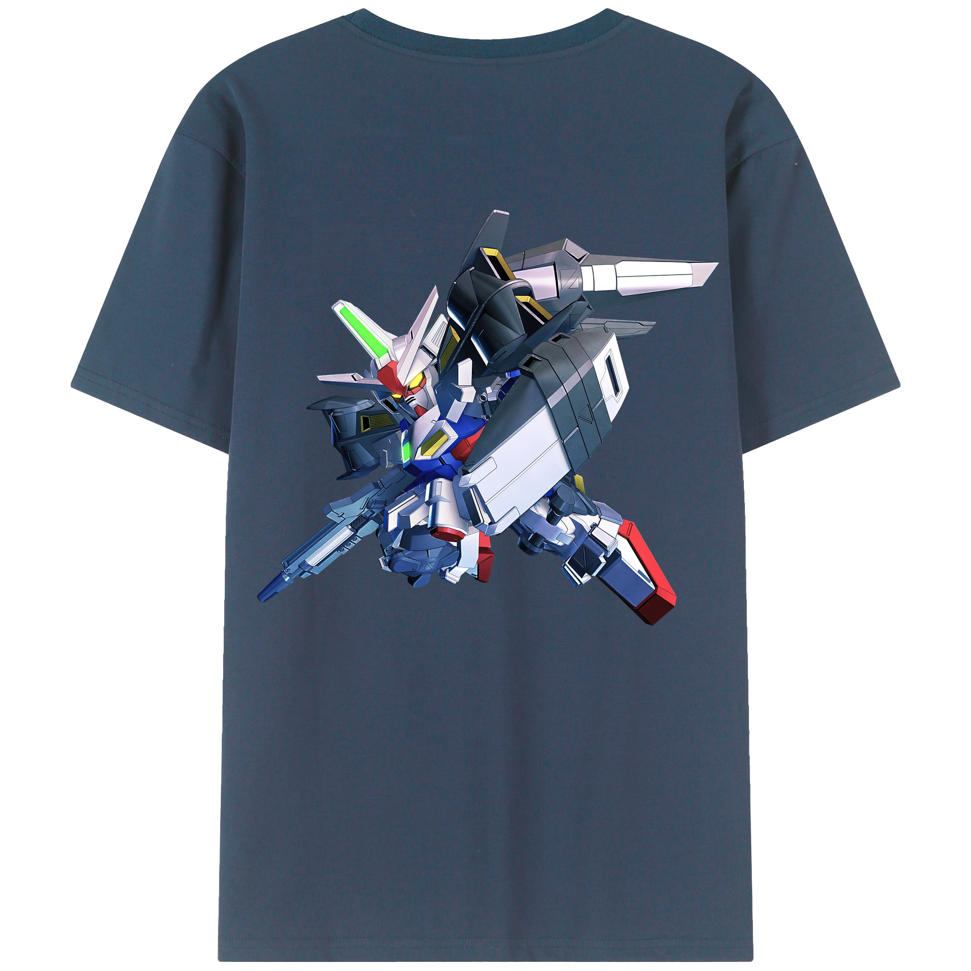 （画像用） 機動戦士ガンダム Mobile Suit Gundam レディース半袖Tシャツ(バックプリント)