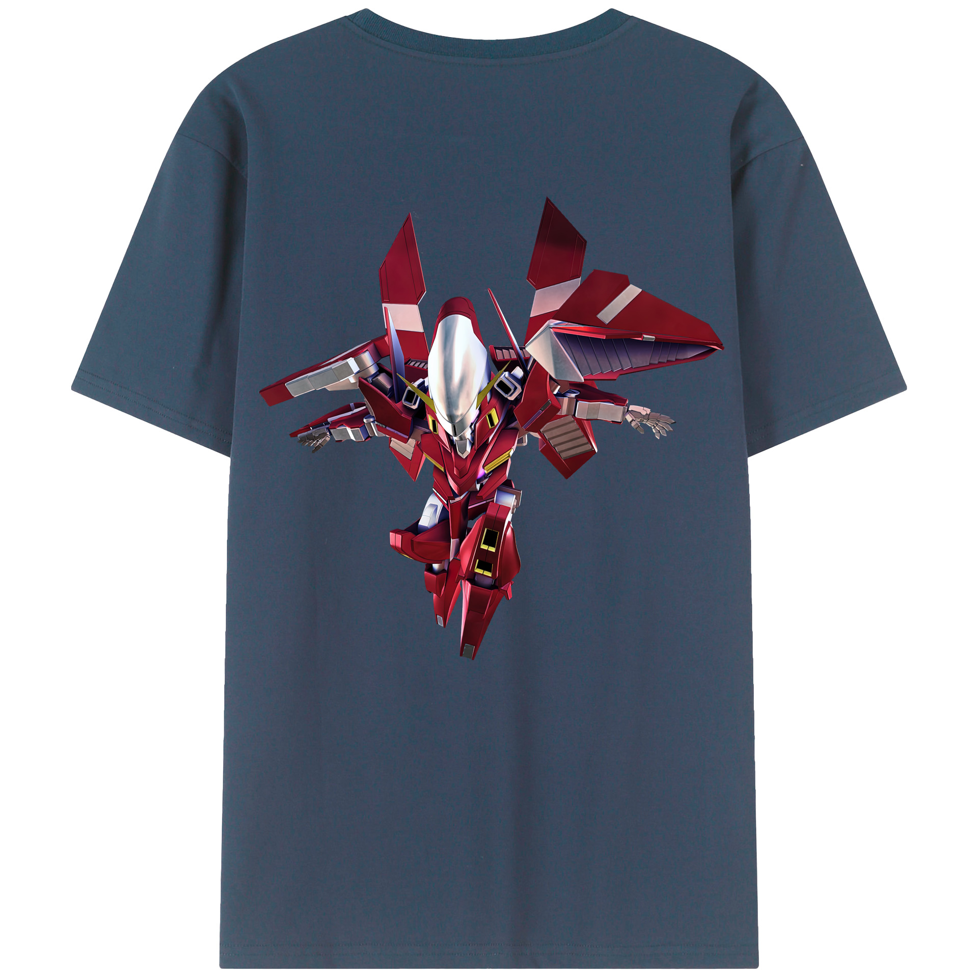 （画像用） 機動戦士ガンダム Mobile Suit Gundam レディース半袖Tシャツ(バックプリント)