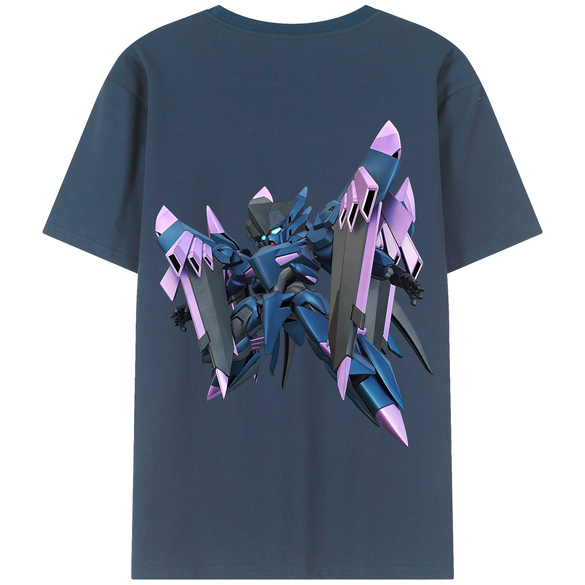 （画像用） 機動戦士ガンダム Mobile Suit Gundam レディース半袖Tシャツ(バックプリント)
