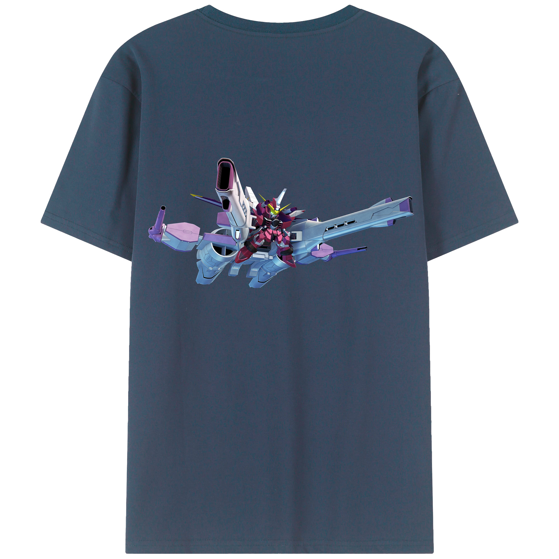 （画像用） 機動戦士ガンダム Mobile Suit Gundam レディース半袖Tシャツ(バックプリント)