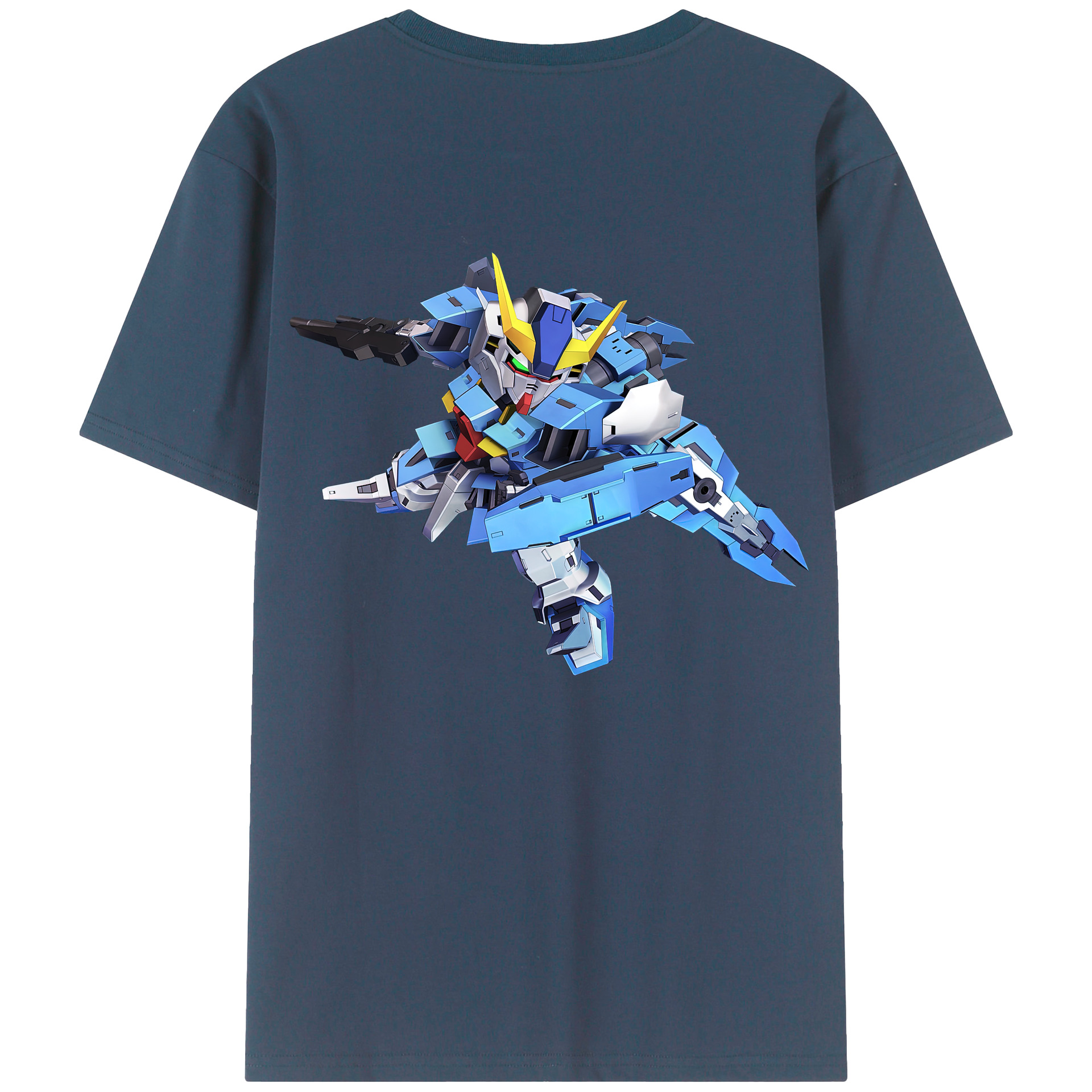 （画像用） 機動戦士ガンダム Mobile Suit Gundam レディース半袖Tシャツ(バックプリント)