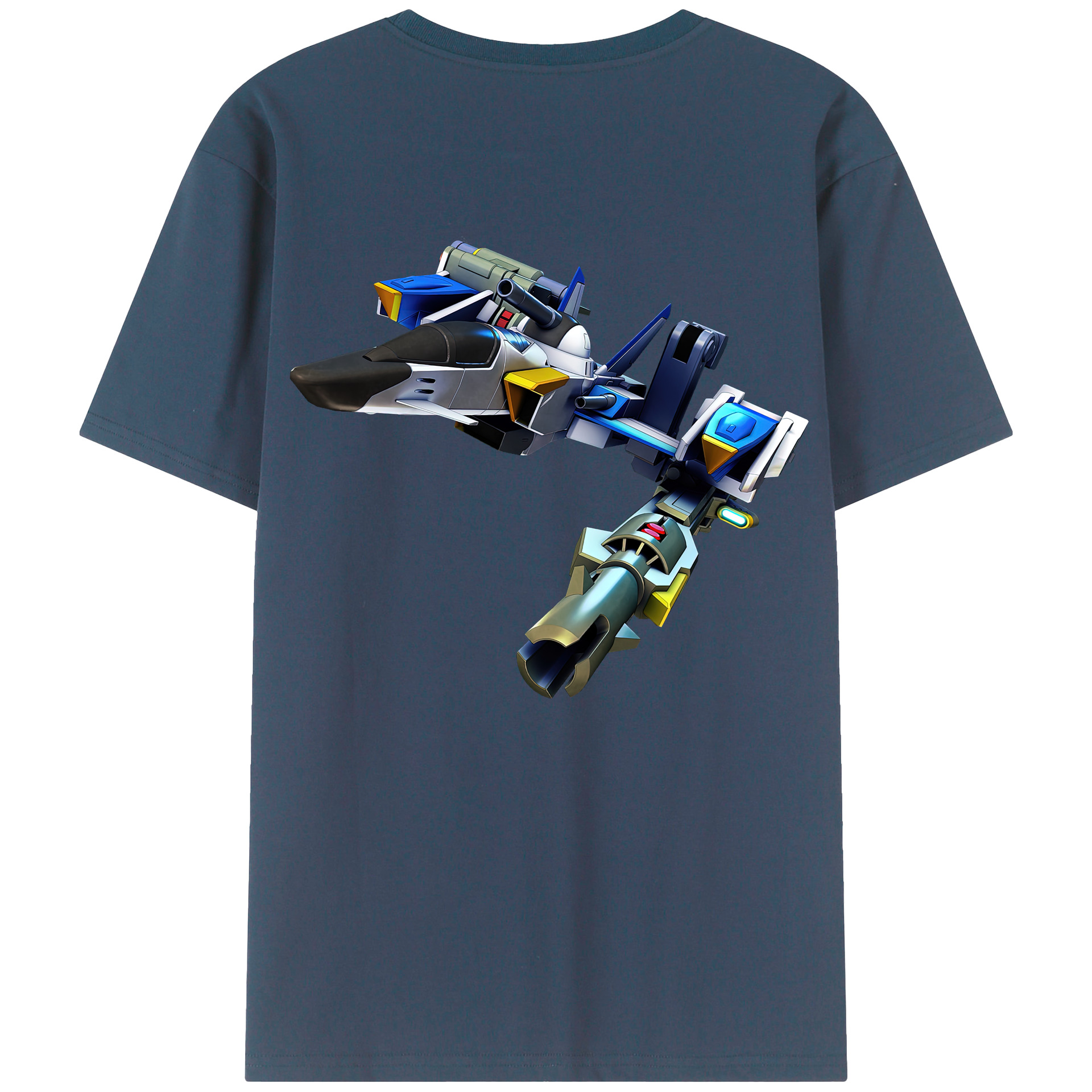 （画像用） 機動戦士ガンダム Mobile Suit Gundam レディース半袖Tシャツ(バックプリント)
