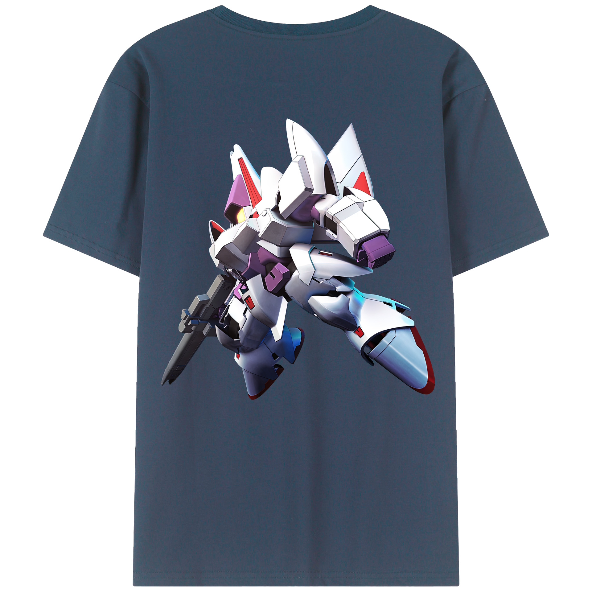 （画像用） 機動戦士ガンダム Mobile Suit Gundam レディース半袖Tシャツ(バックプリント)
