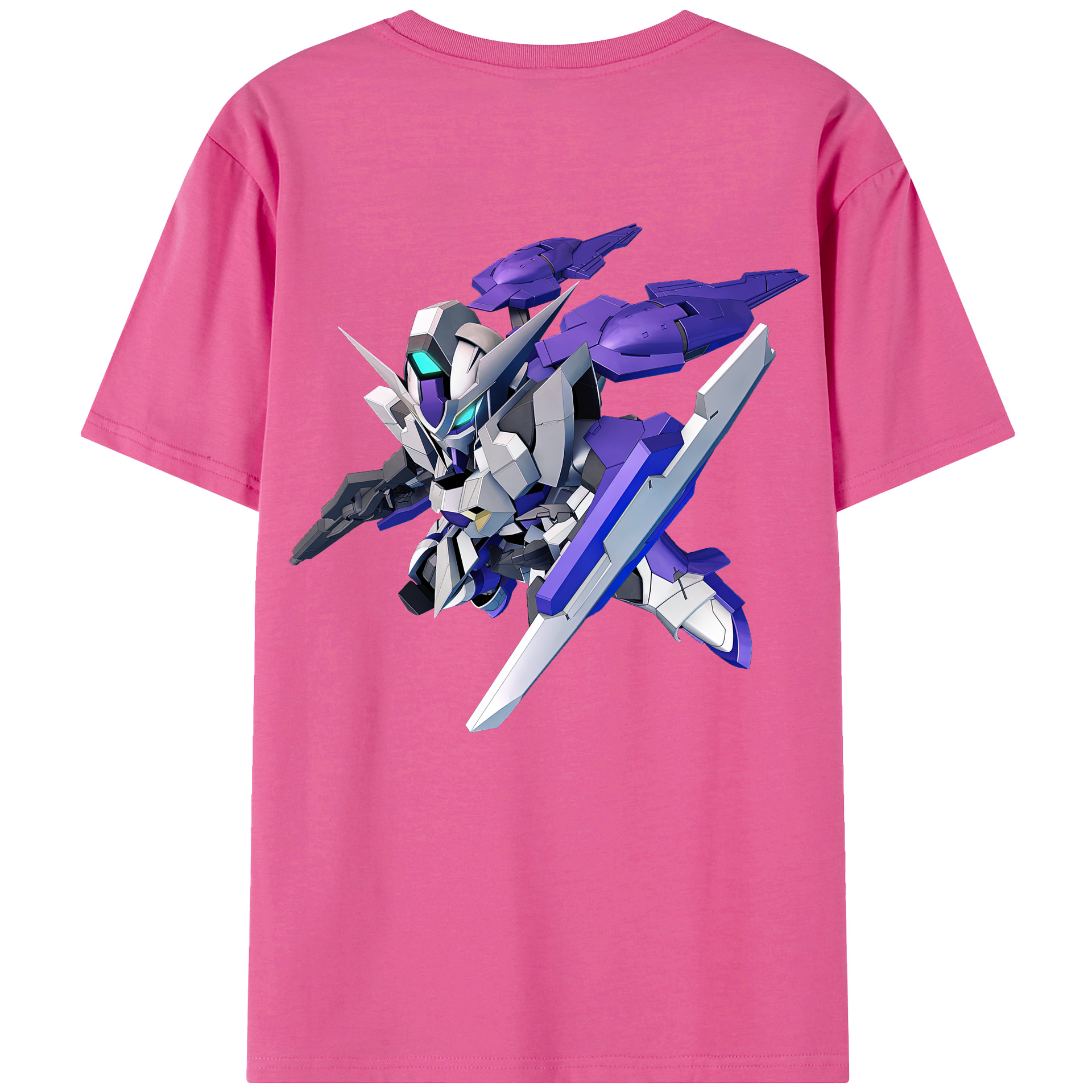 （画像用） 機動戦士ガンダム Mobile Suit Gundam レディース半袖Tシャツ(バックプリント)