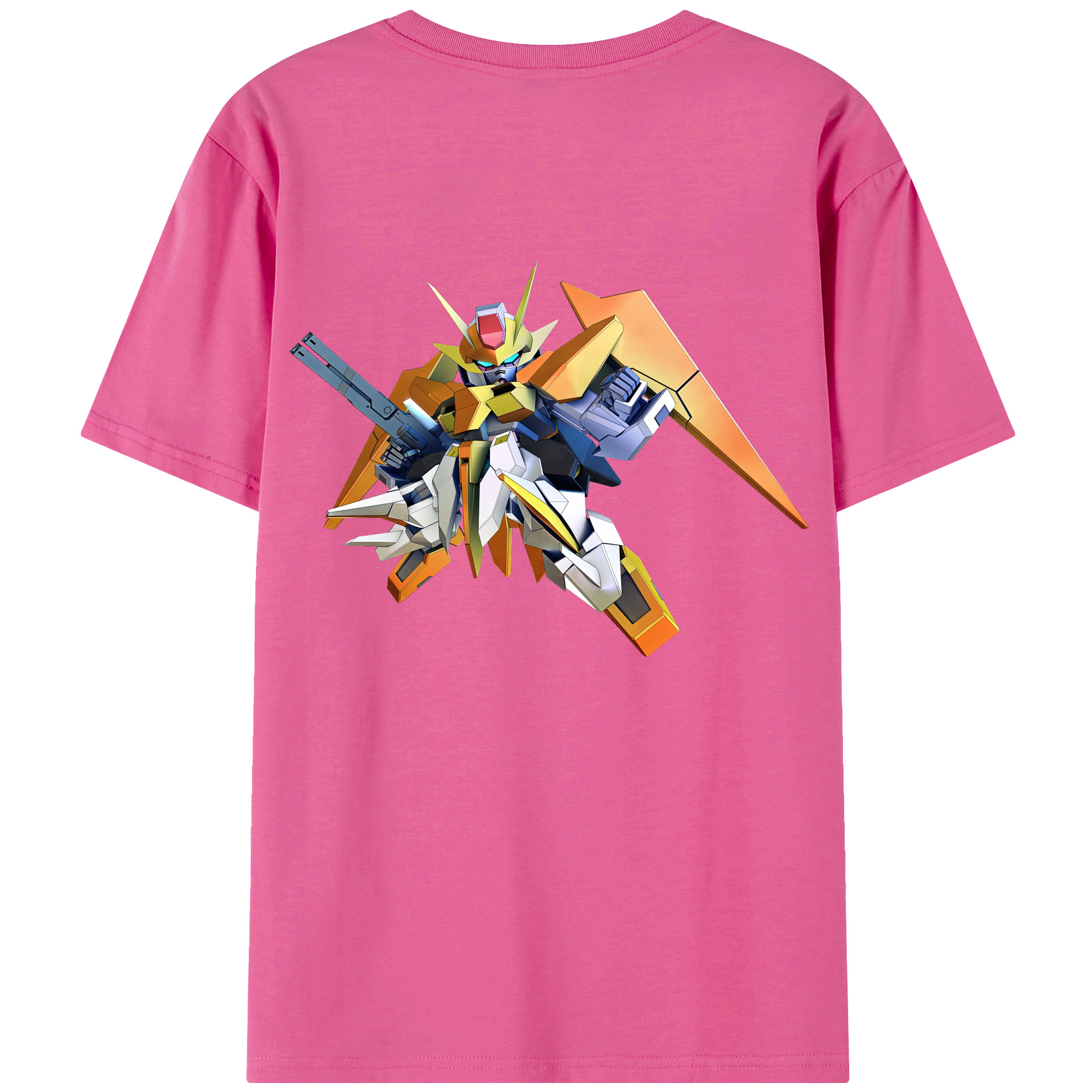 （画像用） 機動戦士ガンダム Mobile Suit Gundam レディース半袖Tシャツ(バックプリント)