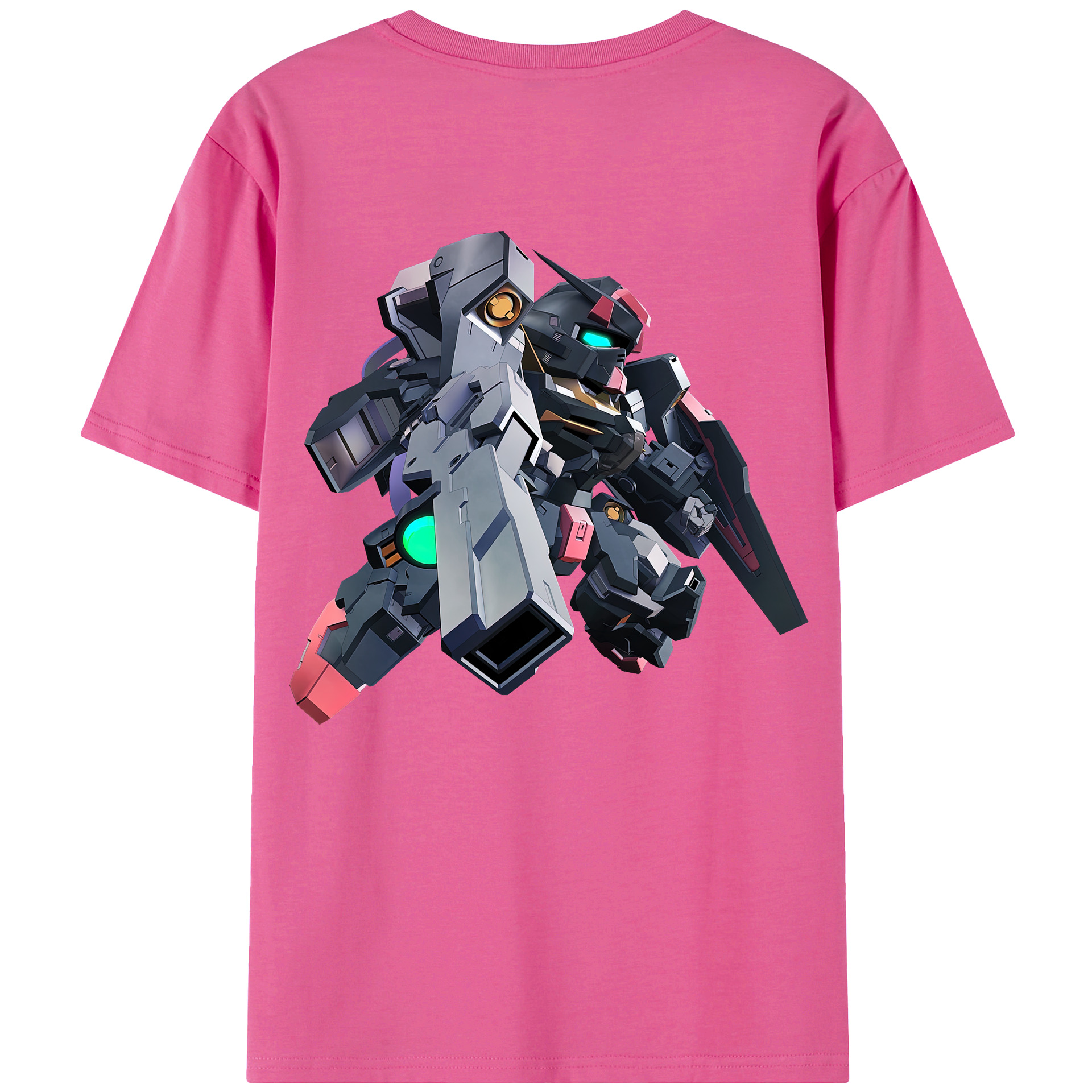 （画像用） 機動戦士ガンダム Mobile Suit Gundam レディース半袖Tシャツ(バックプリント)