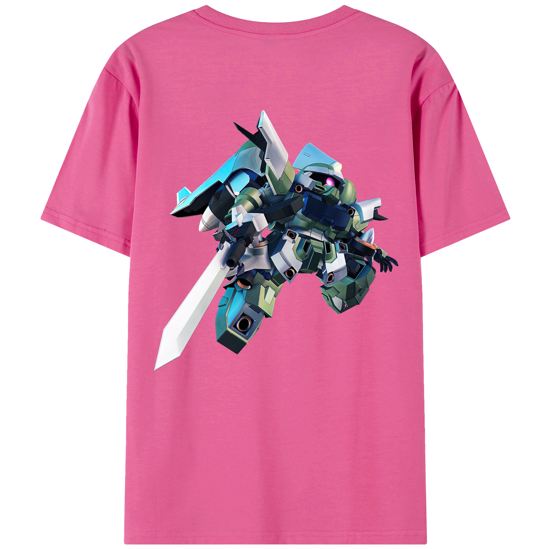 （画像用） 機動戦士ガンダム Mobile Suit Gundam レディース半袖Tシャツ(バックプリント)