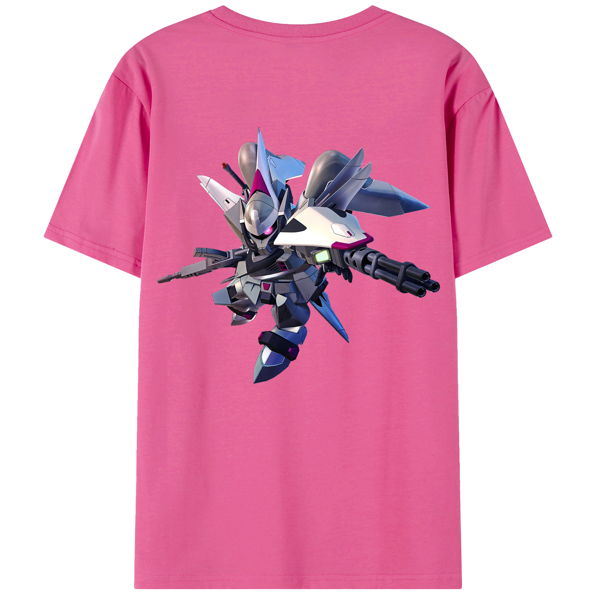 （画像用） 機動戦士ガンダム Mobile Suit Gundam レディース半袖Tシャツ(バックプリント)