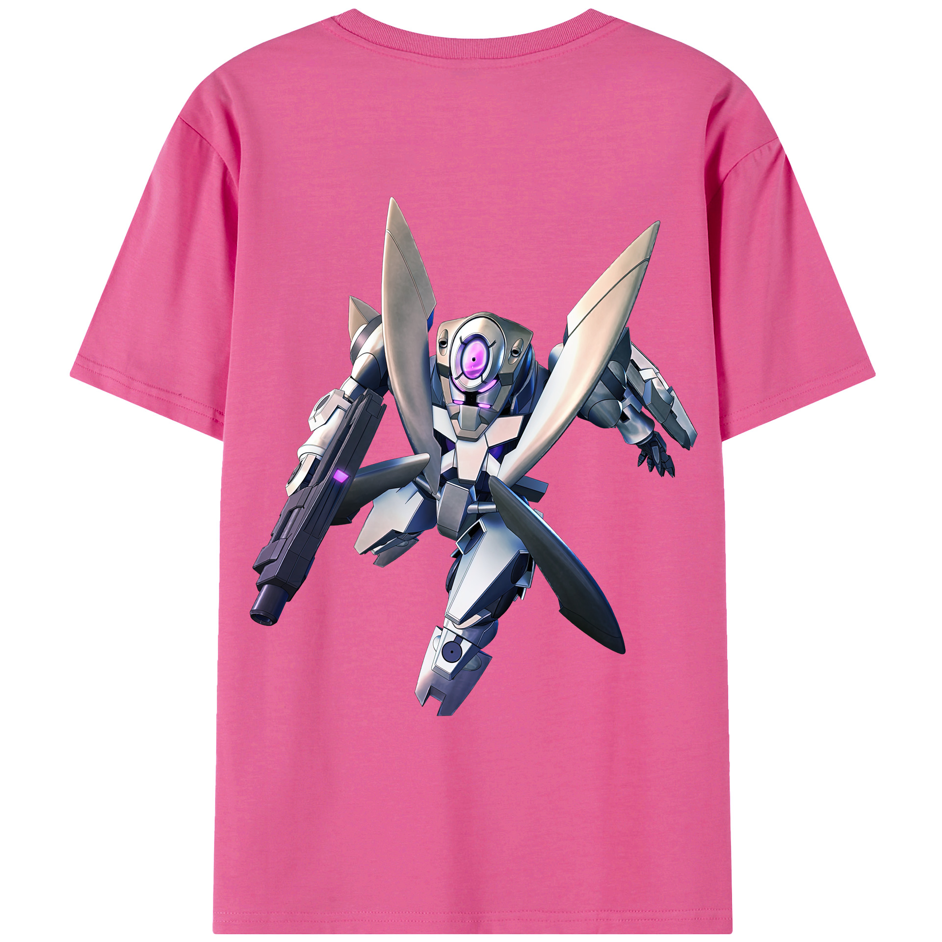 （画像用） 機動戦士ガンダム Mobile Suit Gundam レディース半袖Tシャツ(バックプリント)
