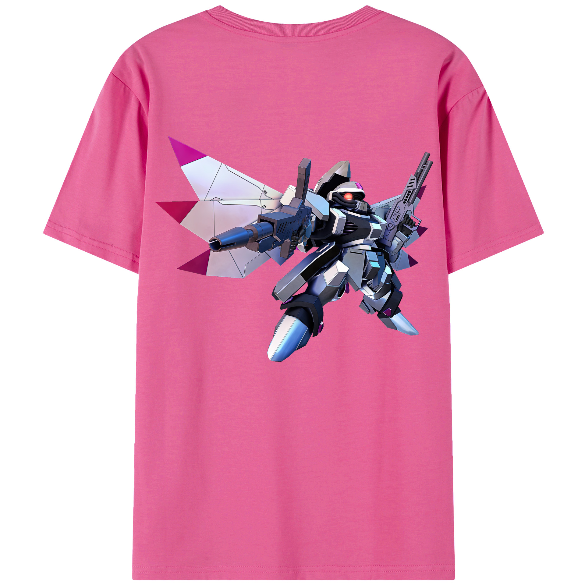 （画像用） 機動戦士ガンダム Mobile Suit Gundam レディース半袖Tシャツ(バックプリント)