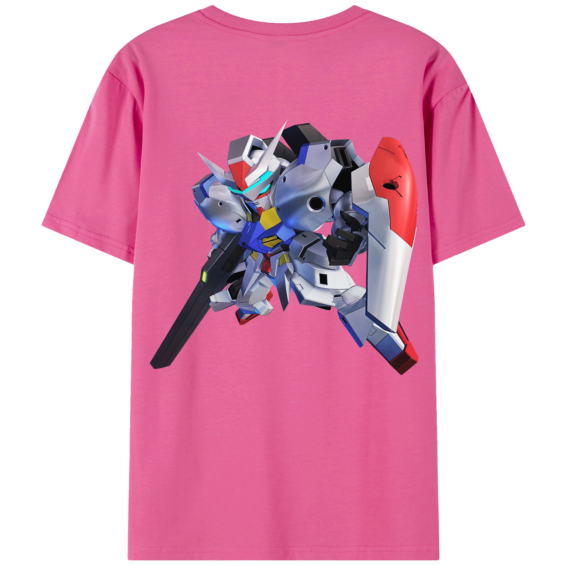 （画像用） 機動戦士ガンダム Mobile Suit Gundam レディース半袖Tシャツ(バックプリント)