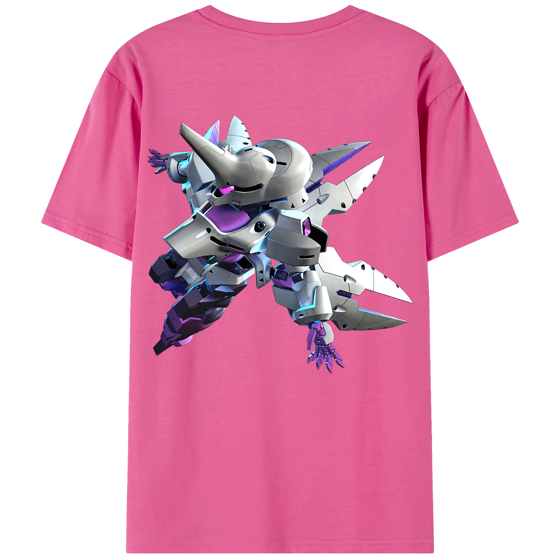 （画像用） 機動戦士ガンダム Mobile Suit Gundam レディース半袖Tシャツ(バックプリント)