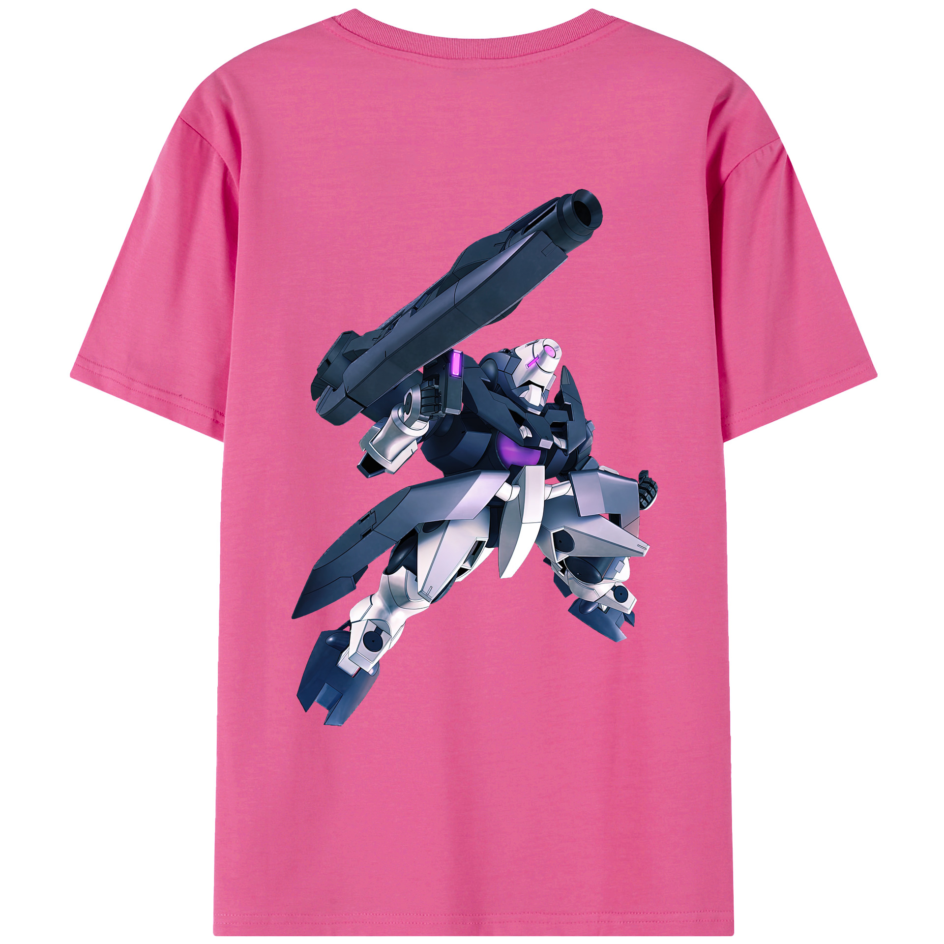 （画像用） 機動戦士ガンダム Mobile Suit Gundam レディース半袖Tシャツ(バックプリント)