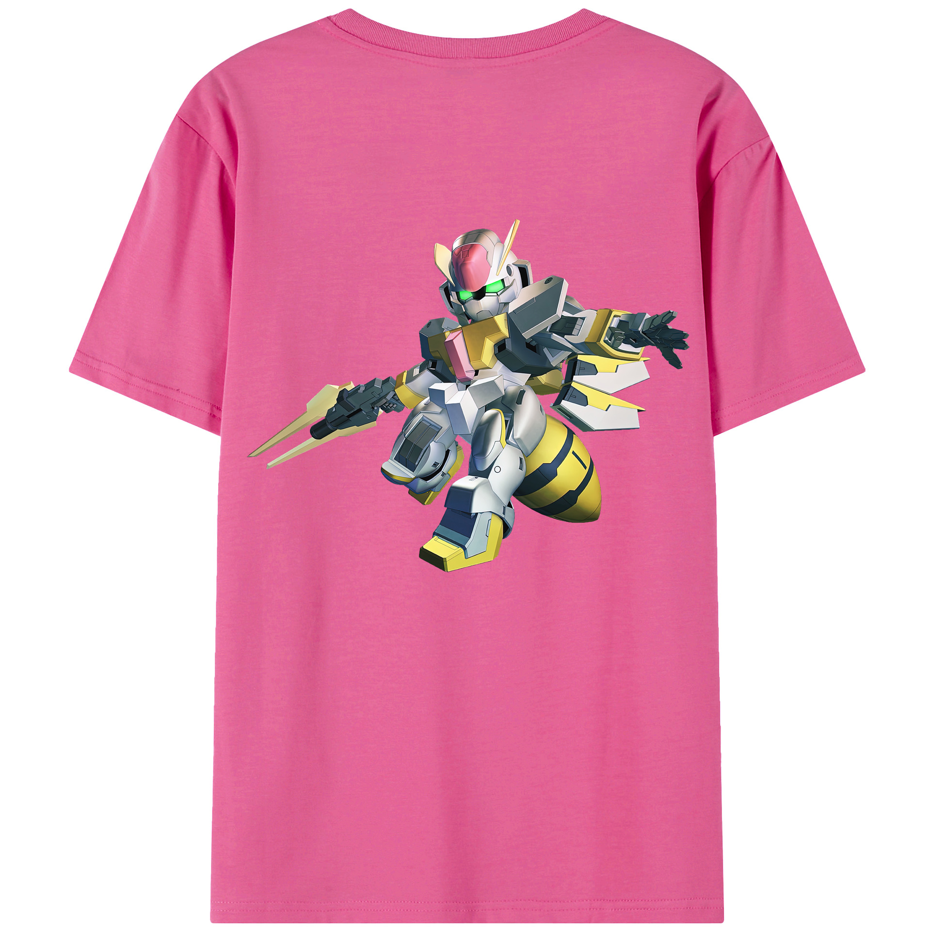 （画像用） 機動戦士ガンダム Mobile Suit Gundam レディース半袖Tシャツ(バックプリント)
