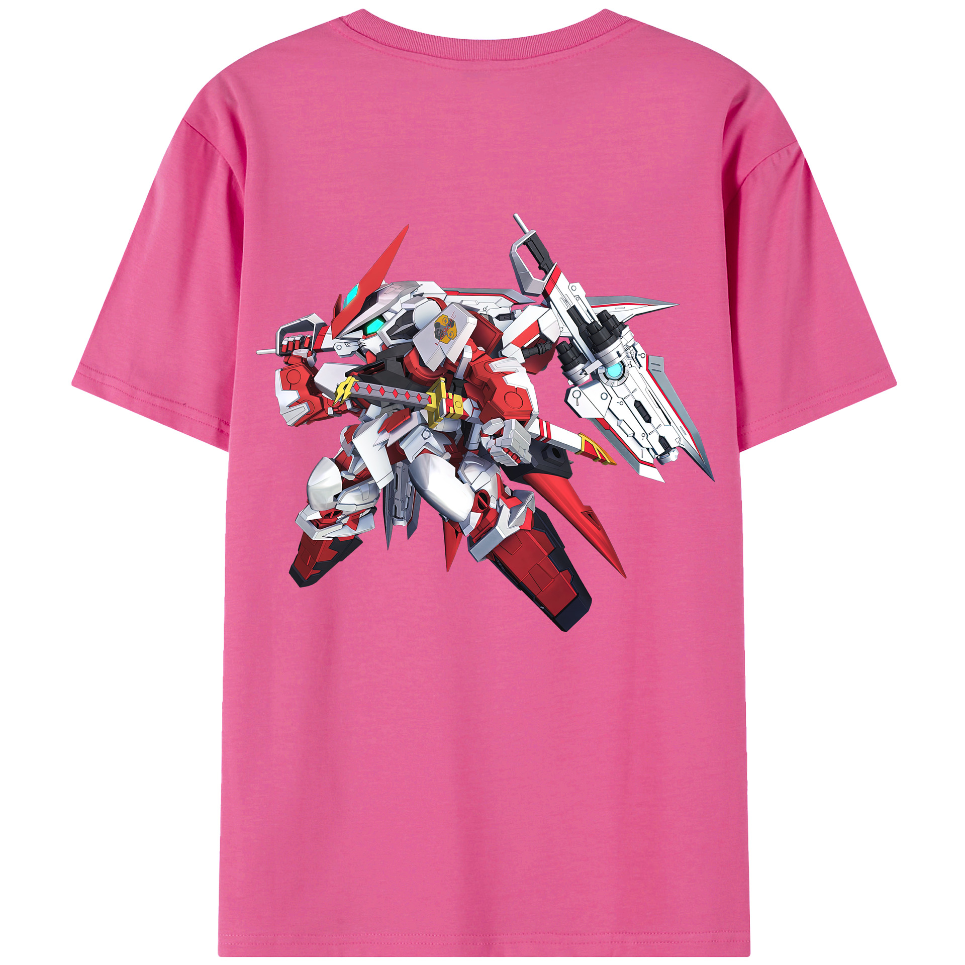 （画像用） 機動戦士ガンダム Mobile Suit Gundam レディース半袖Tシャツ(バックプリント)