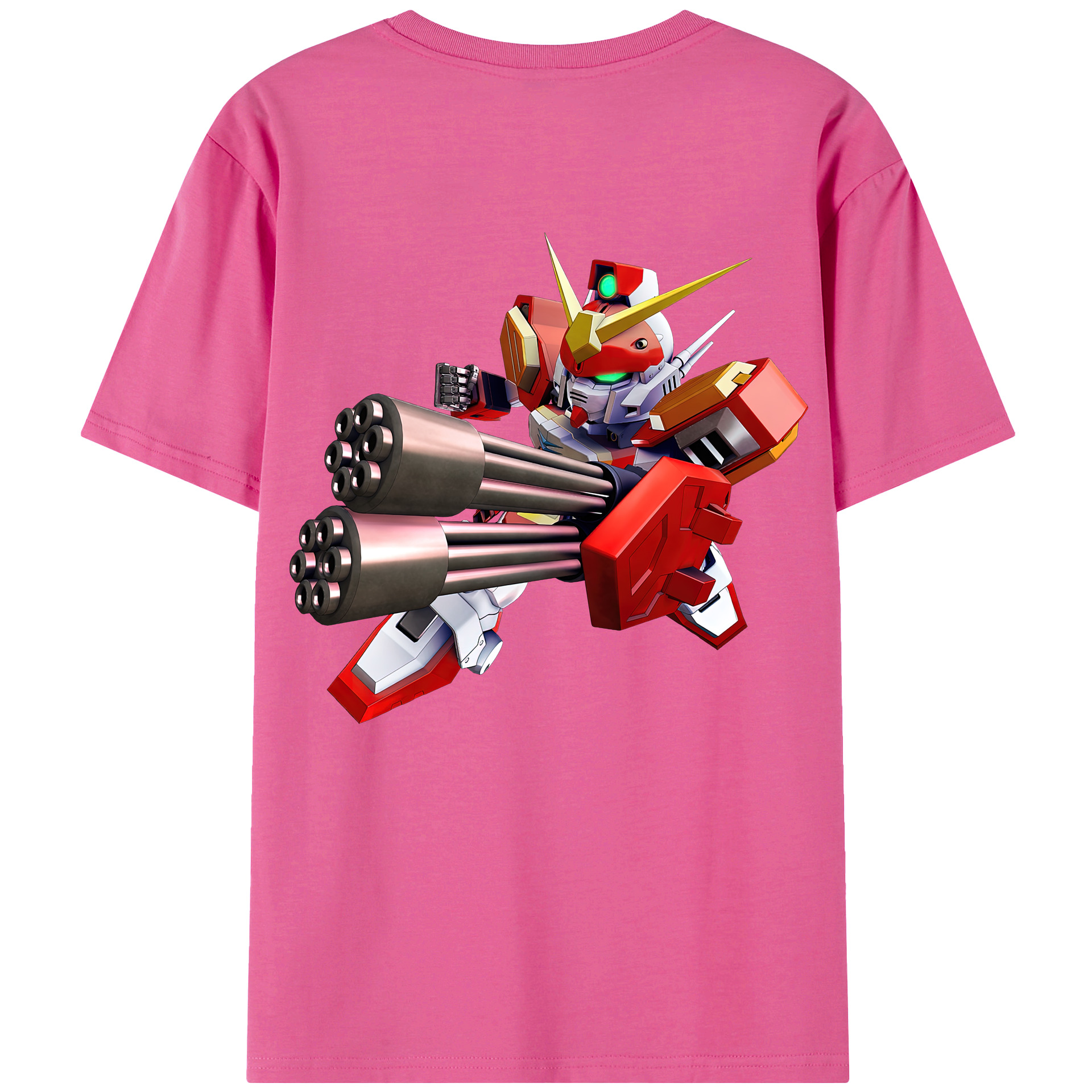 （画像用） 機動戦士ガンダム Mobile Suit Gundam レディース半袖Tシャツ(バックプリント)