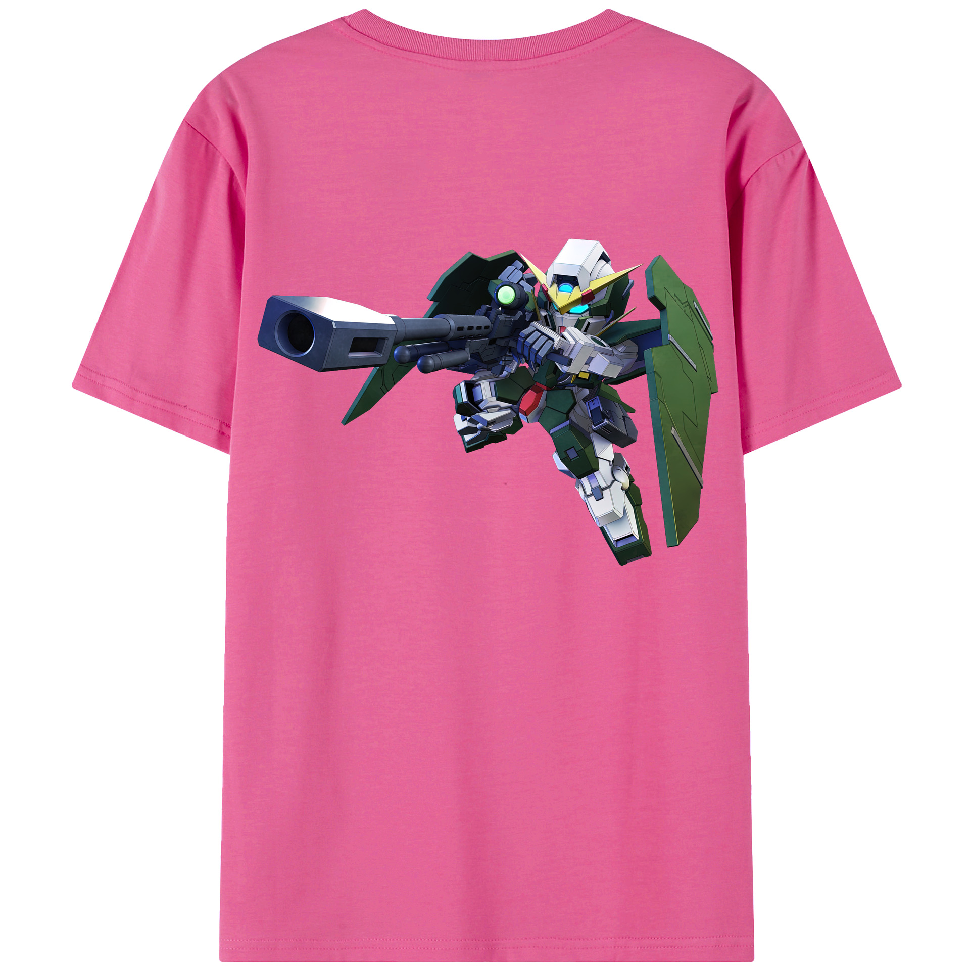 （画像用） 機動戦士ガンダム Mobile Suit Gundam レディース半袖Tシャツ(バックプリント)