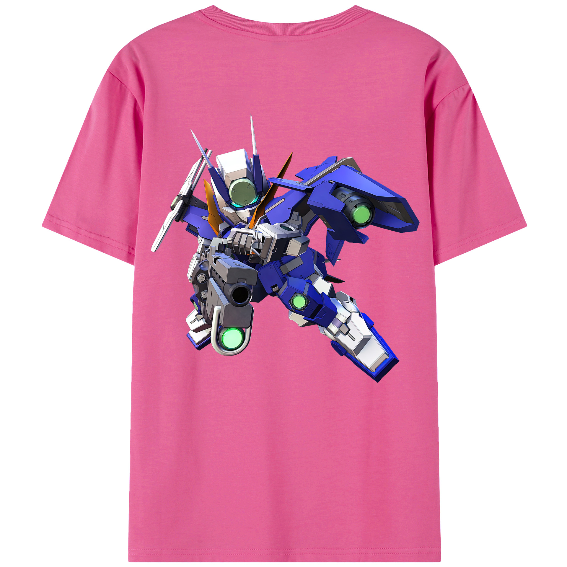 （画像用） 機動戦士ガンダム Mobile Suit Gundam レディース半袖Tシャツ(バックプリント)