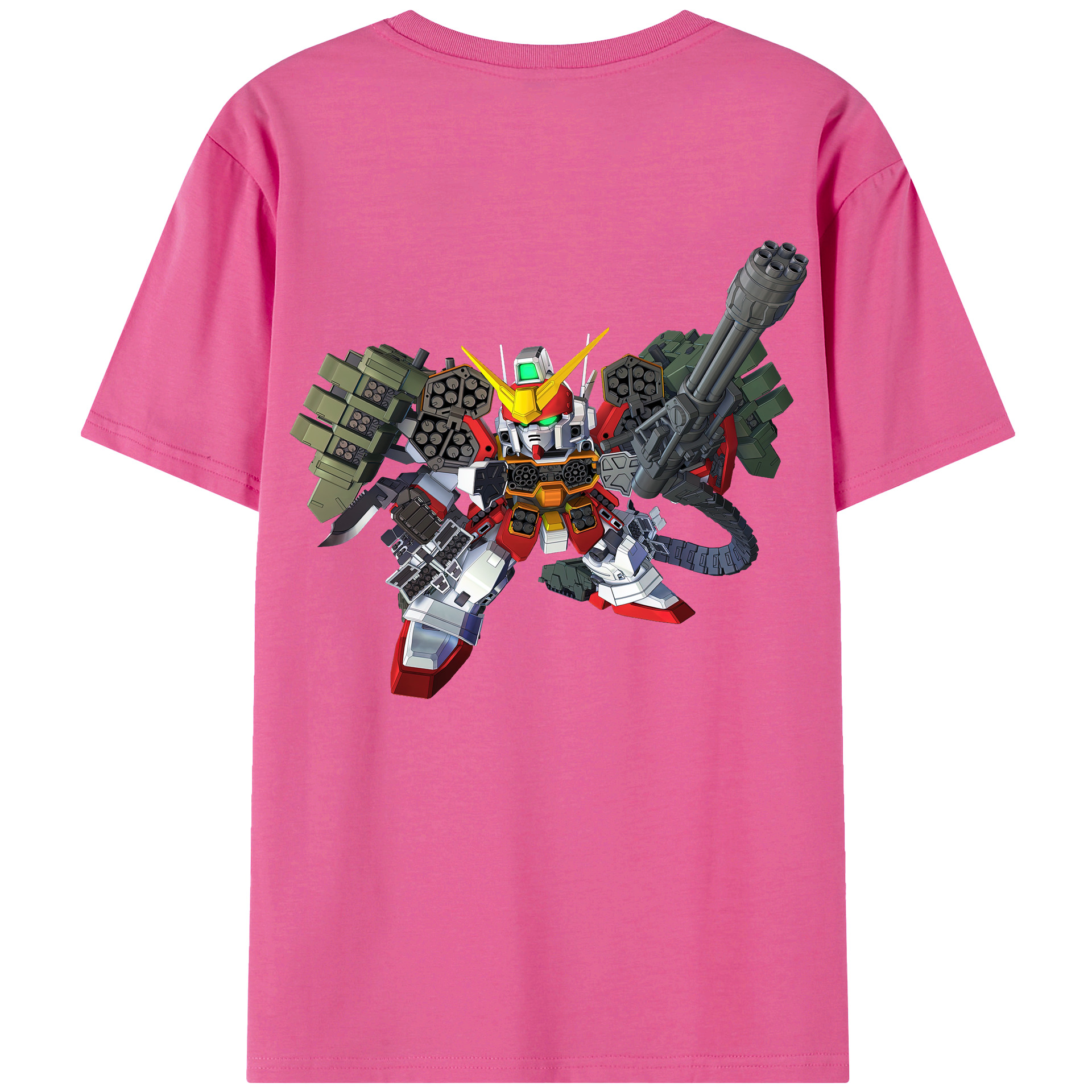 （画像用） 機動戦士ガンダム Mobile Suit Gundam レディース半袖Tシャツ(バックプリント)