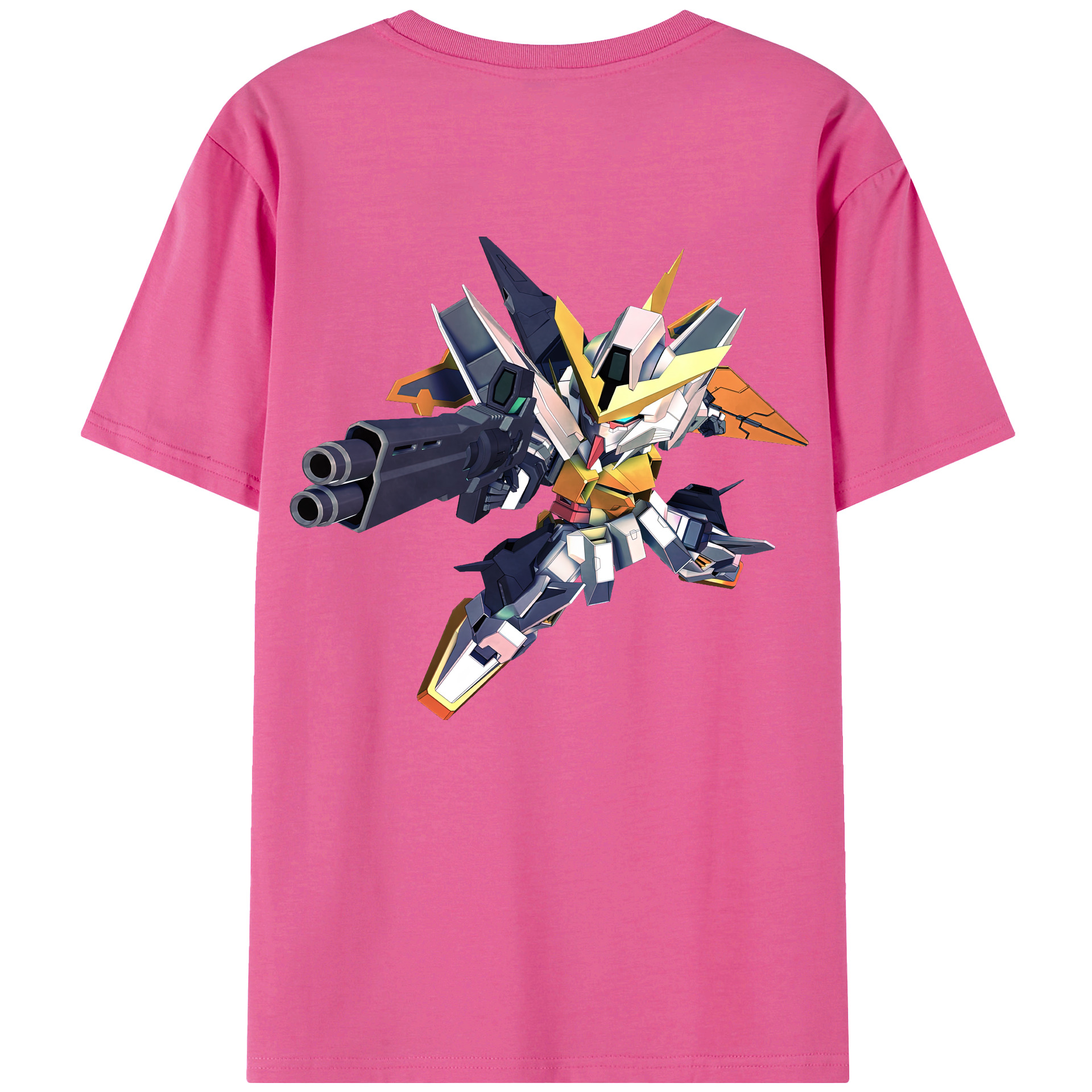 （画像用） 機動戦士ガンダム Mobile Suit Gundam レディース半袖Tシャツ(バックプリント)