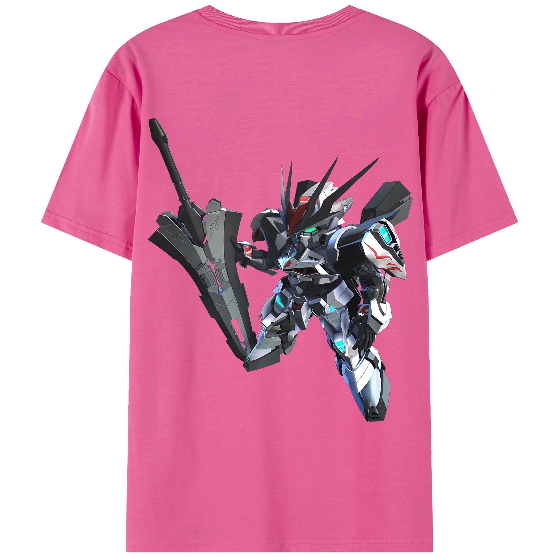 （画像用） 機動戦士ガンダム Mobile Suit Gundam レディース半袖Tシャツ(バックプリント)