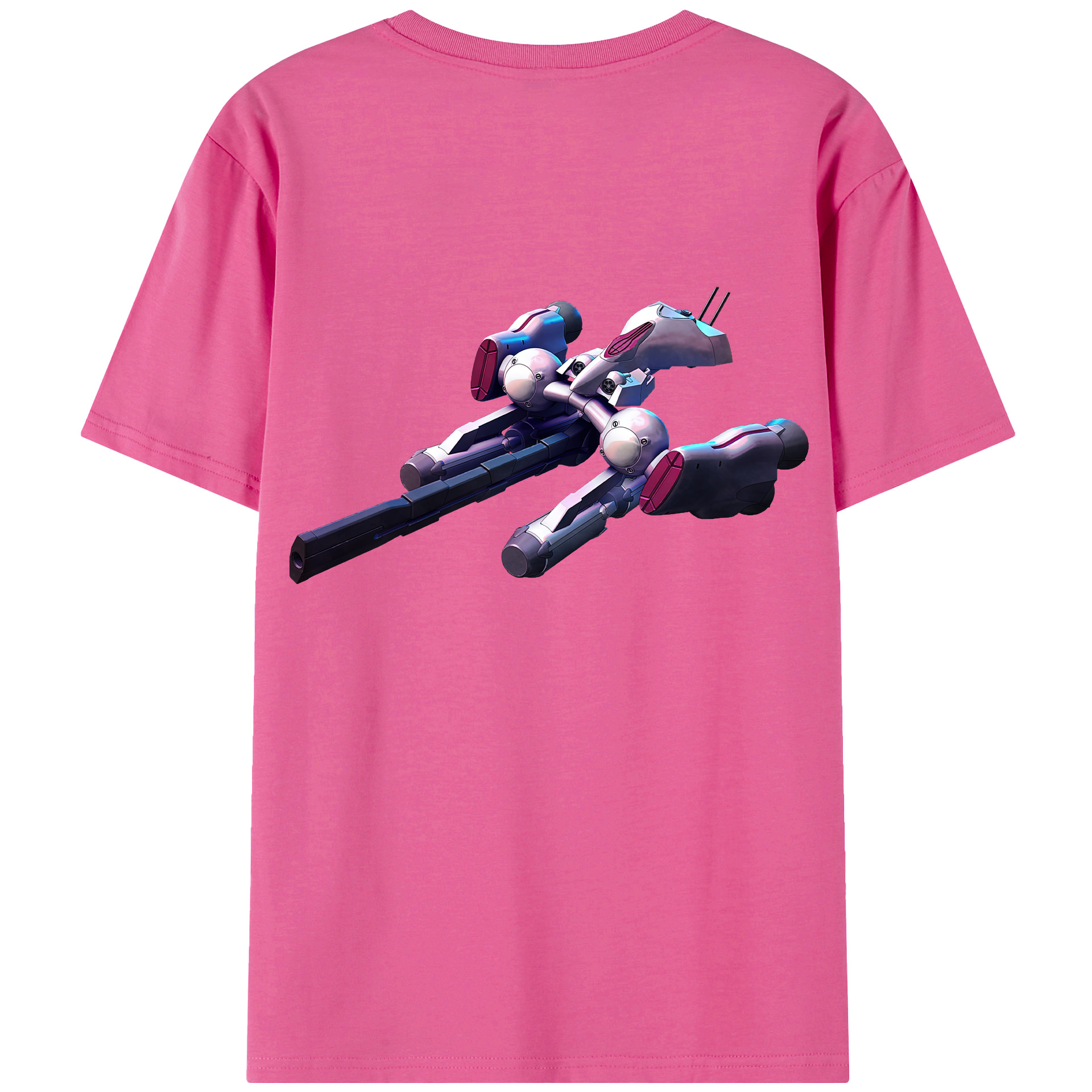 （画像用） 機動戦士ガンダム Mobile Suit Gundam レディース半袖Tシャツ(バックプリント)