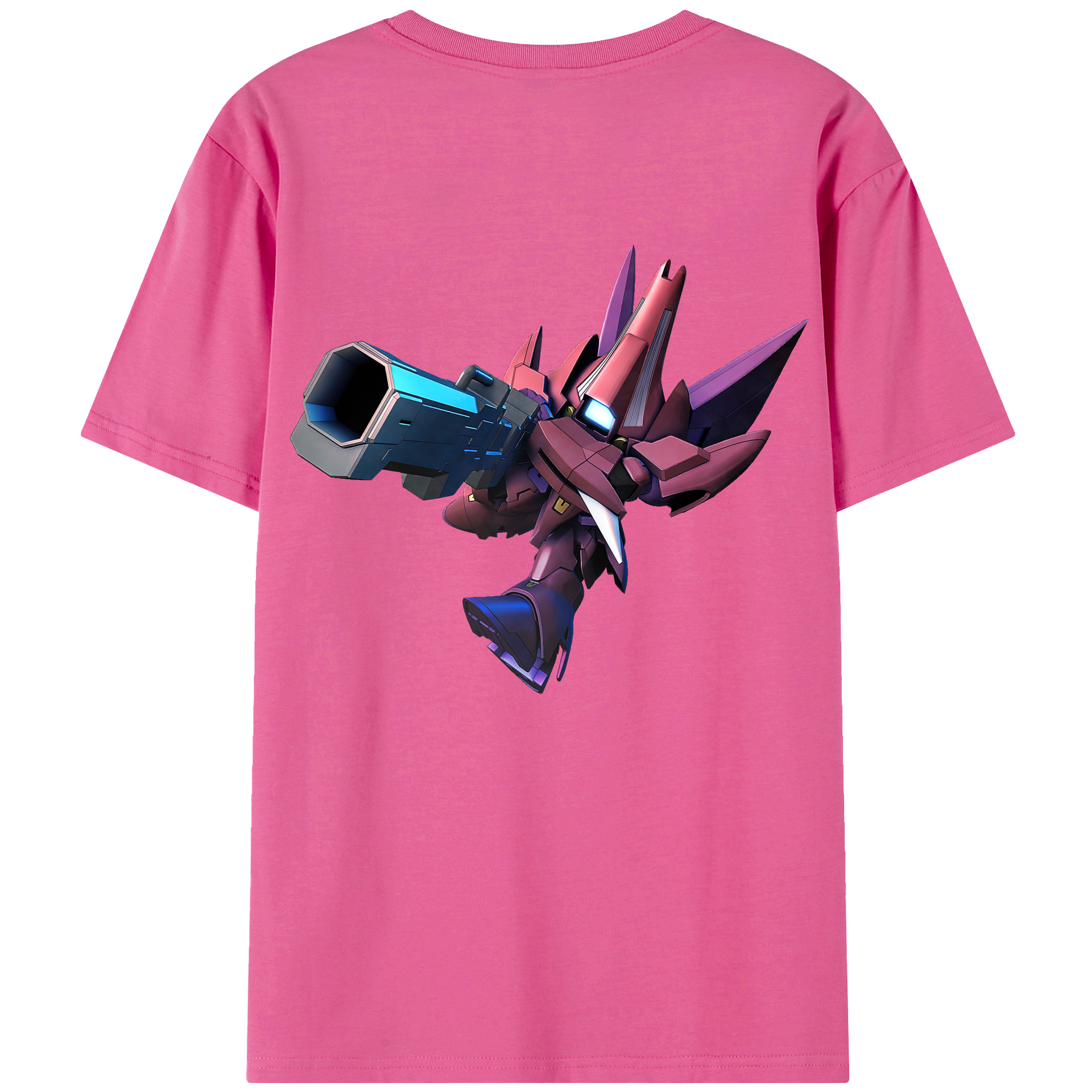 （画像用） 機動戦士ガンダム Mobile Suit Gundam レディース半袖Tシャツ(バックプリント)