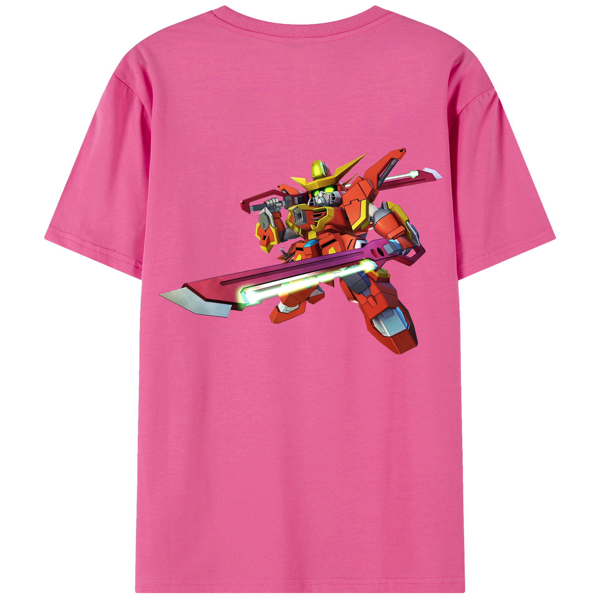 （画像用） 機動戦士ガンダム Mobile Suit Gundam レディース半袖Tシャツ(バックプリント)