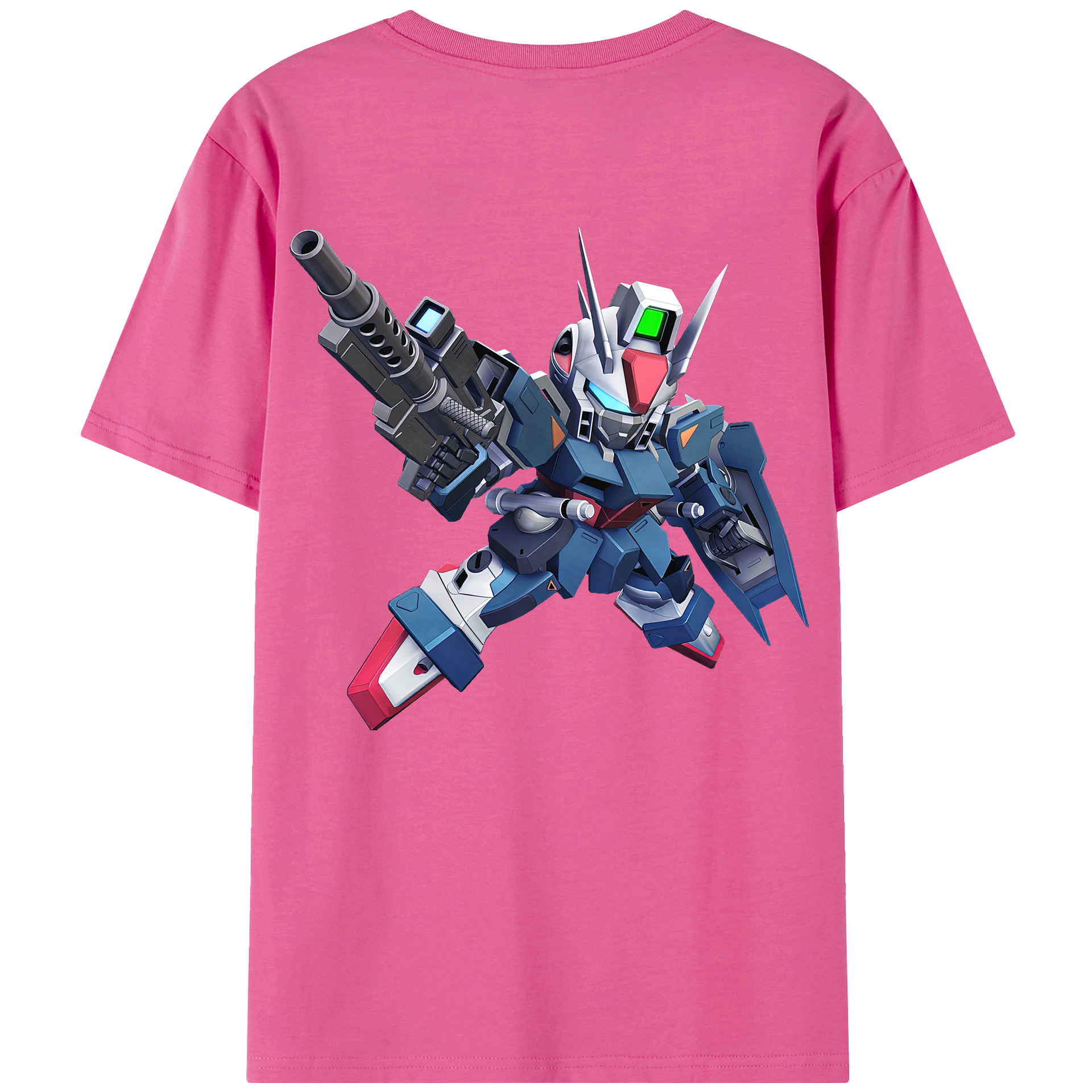 （画像用） 機動戦士ガンダム Mobile Suit Gundam レディース半袖Tシャツ(バックプリント)