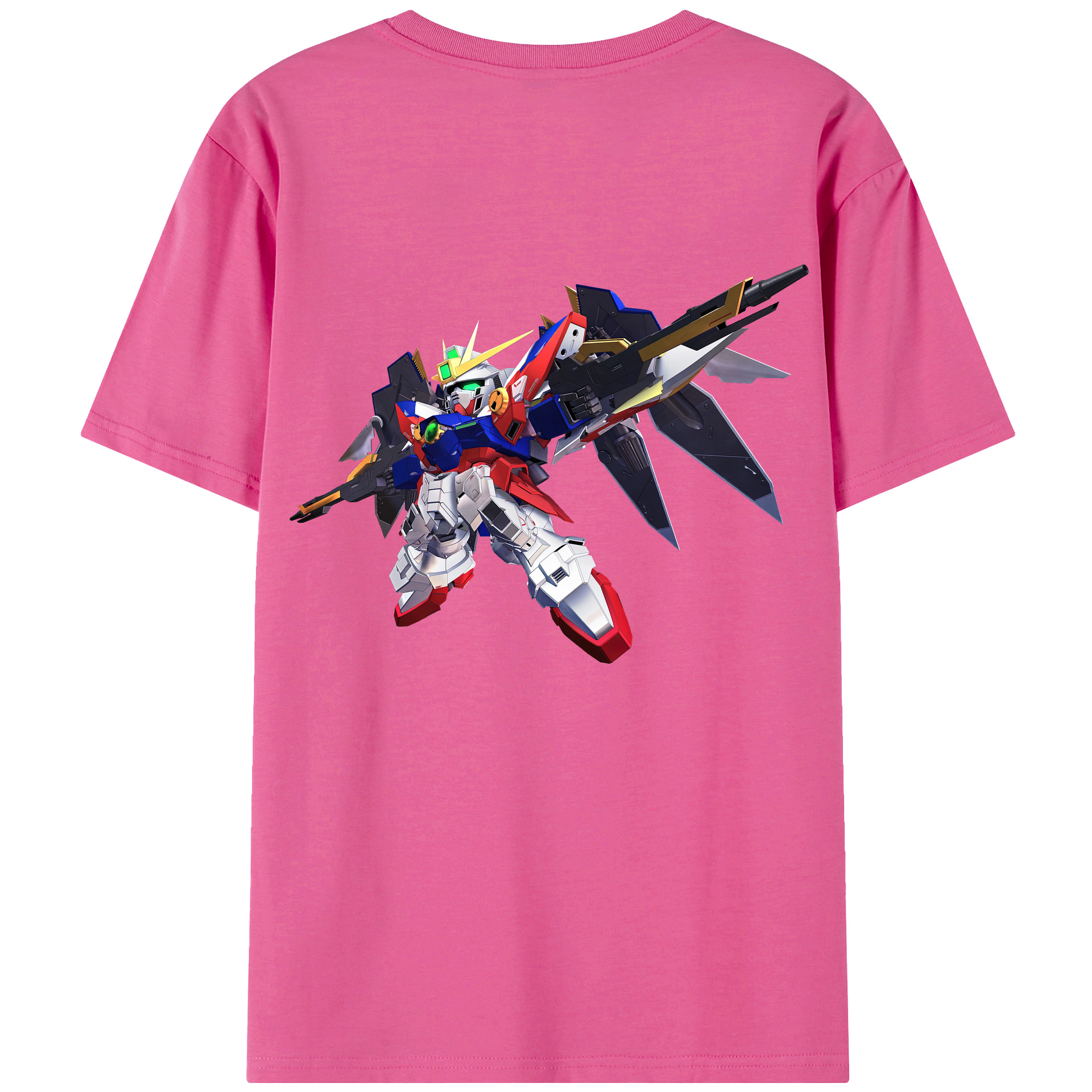 （画像用） 機動戦士ガンダム Mobile Suit Gundam レディース半袖Tシャツ(バックプリント)