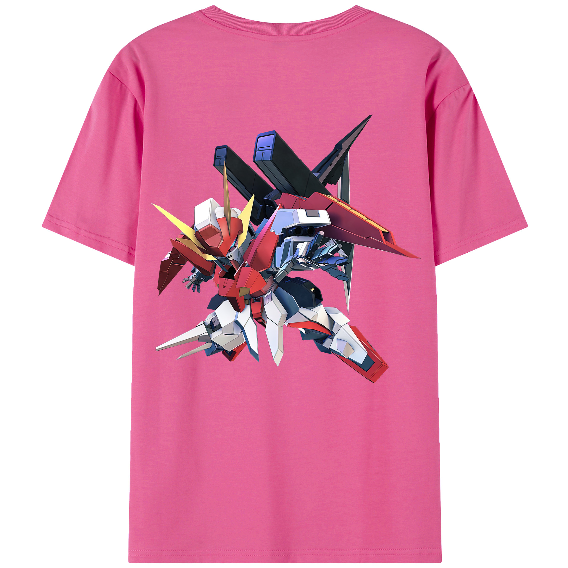 （画像用） 機動戦士ガンダム Mobile Suit Gundam レディース半袖Tシャツ(バックプリント)
