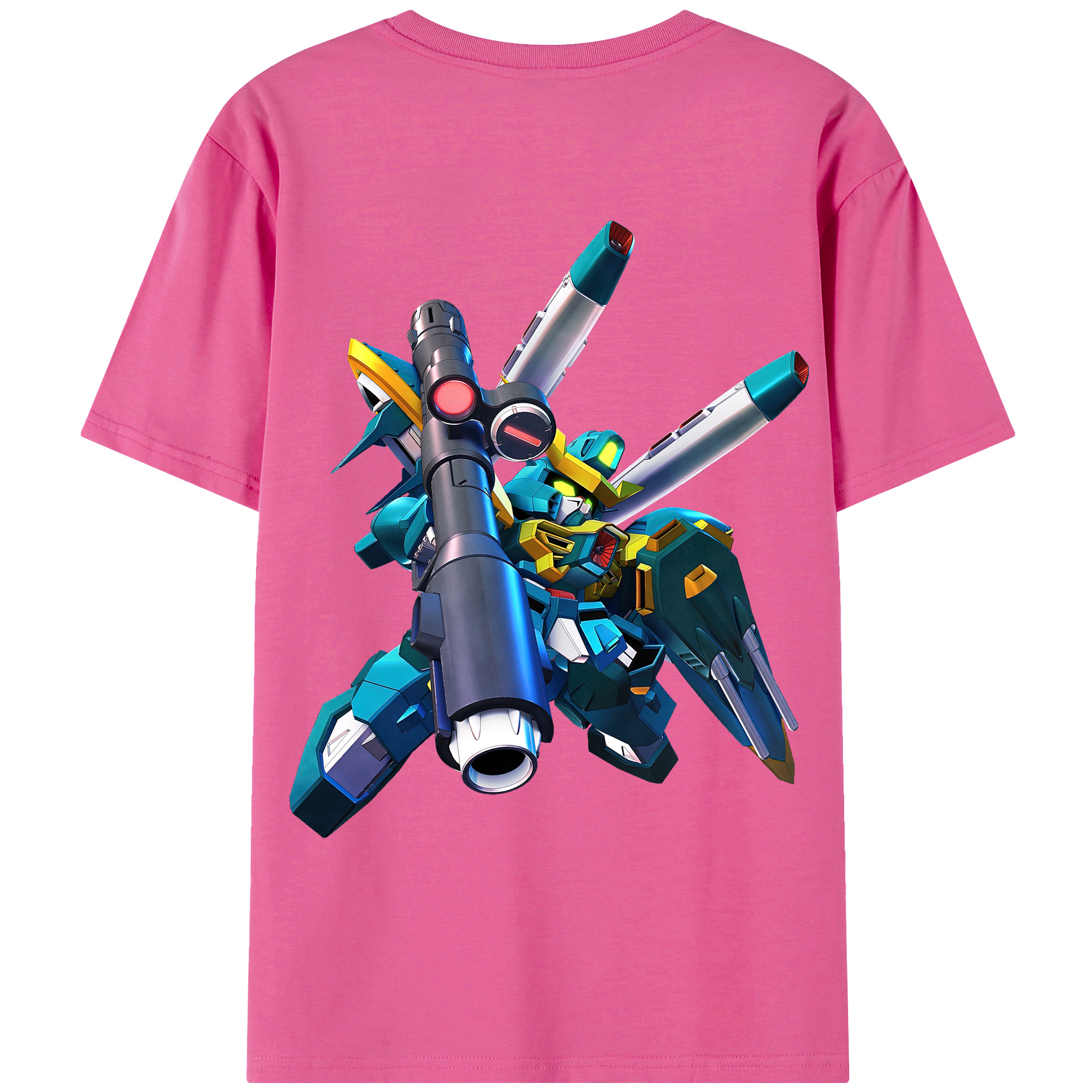 （画像用） 機動戦士ガンダム Mobile Suit Gundam レディース半袖Tシャツ(バックプリント)