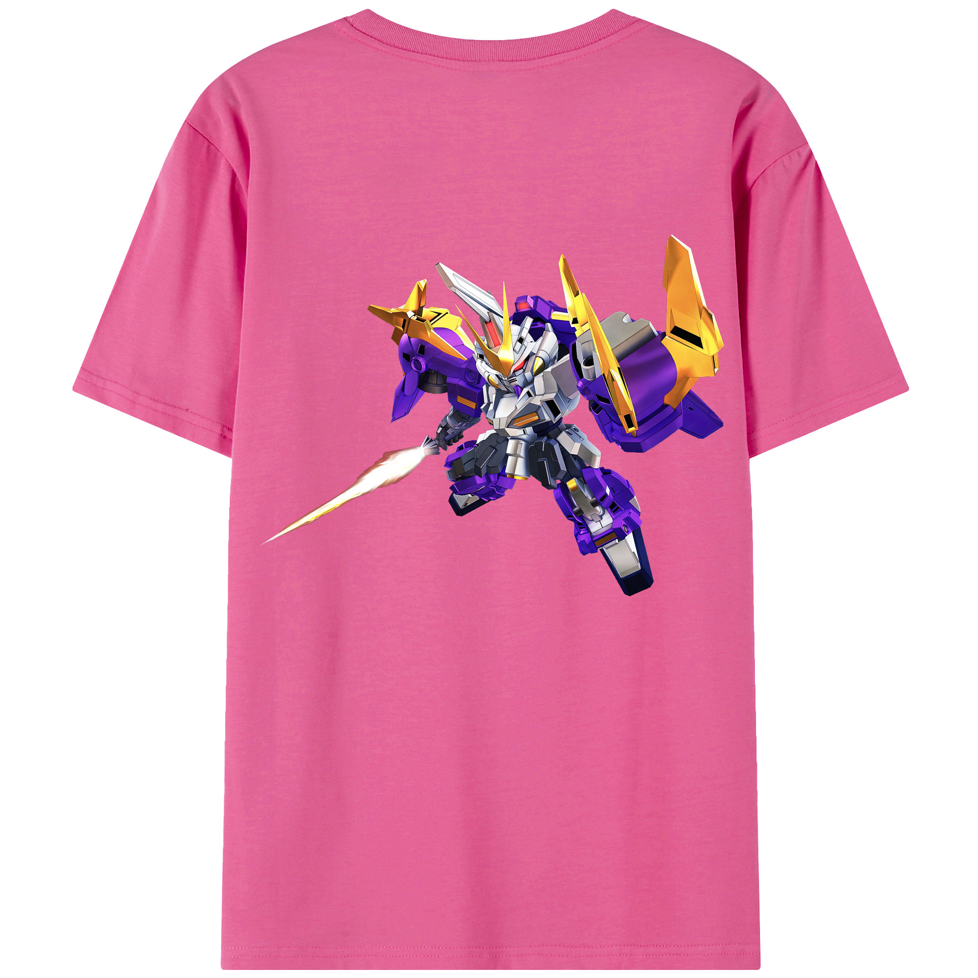 （画像用） 機動戦士ガンダム Mobile Suit Gundam レディース半袖Tシャツ(バックプリント)