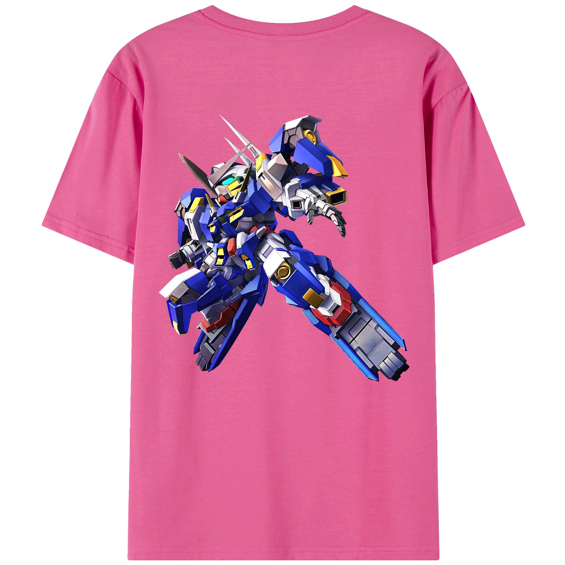 （画像用） 機動戦士ガンダム Mobile Suit Gundam レディース半袖Tシャツ(バックプリント)