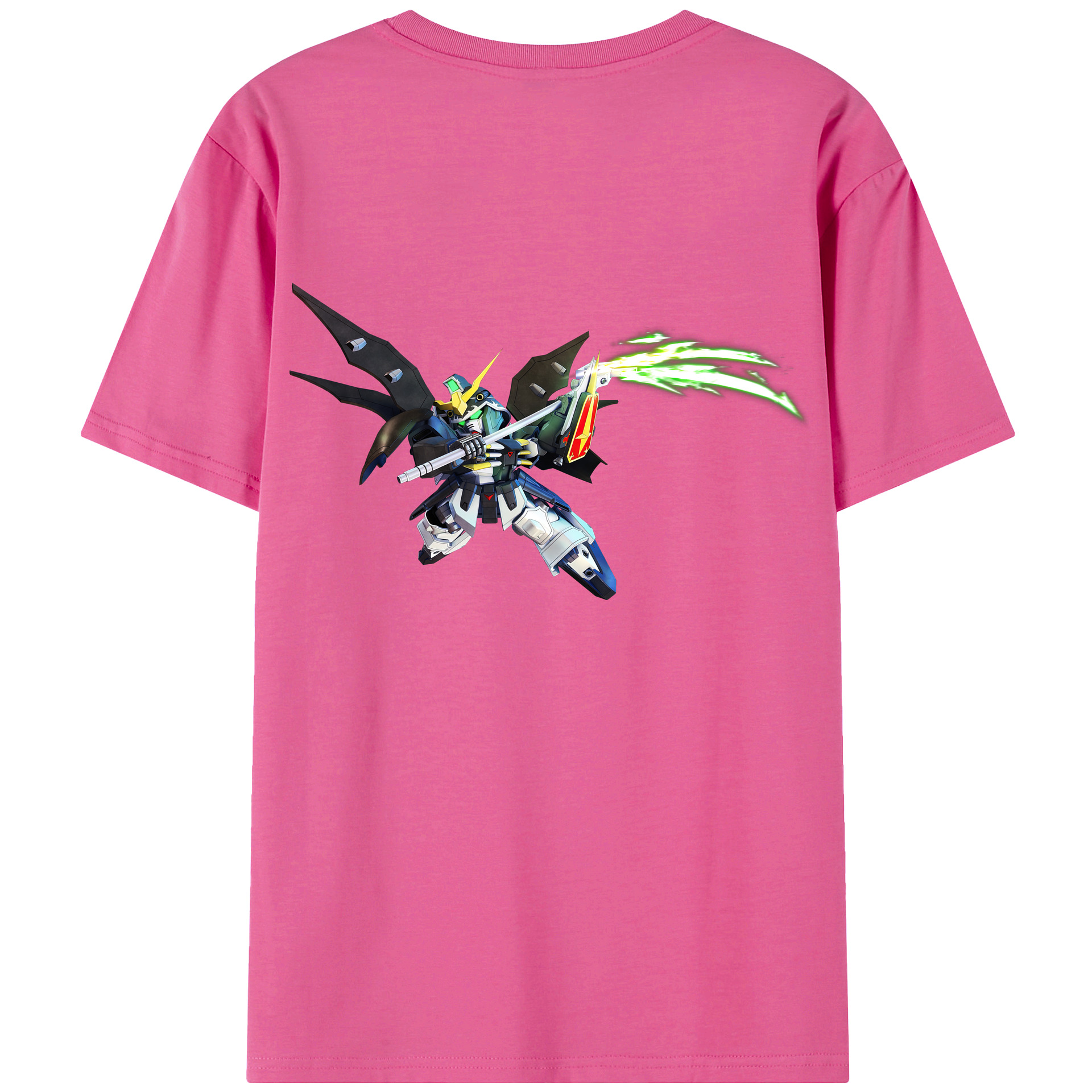 （画像用） 機動戦士ガンダム Mobile Suit Gundam レディース半袖Tシャツ(バックプリント)