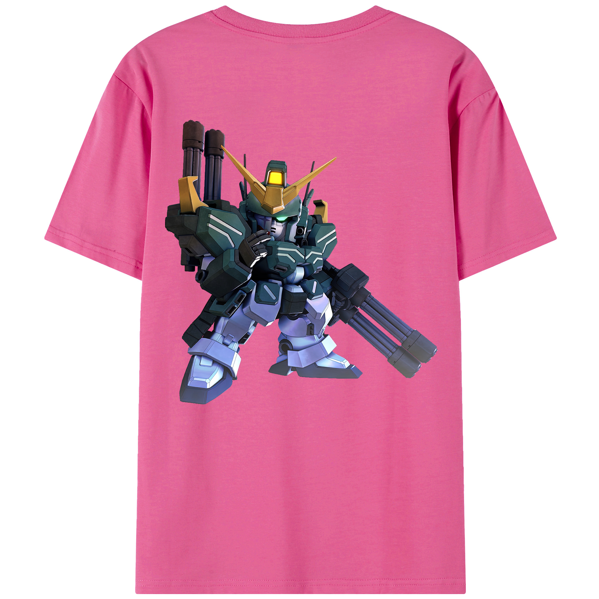 （画像用） 機動戦士ガンダム Mobile Suit Gundam レディース半袖Tシャツ(バックプリント)
