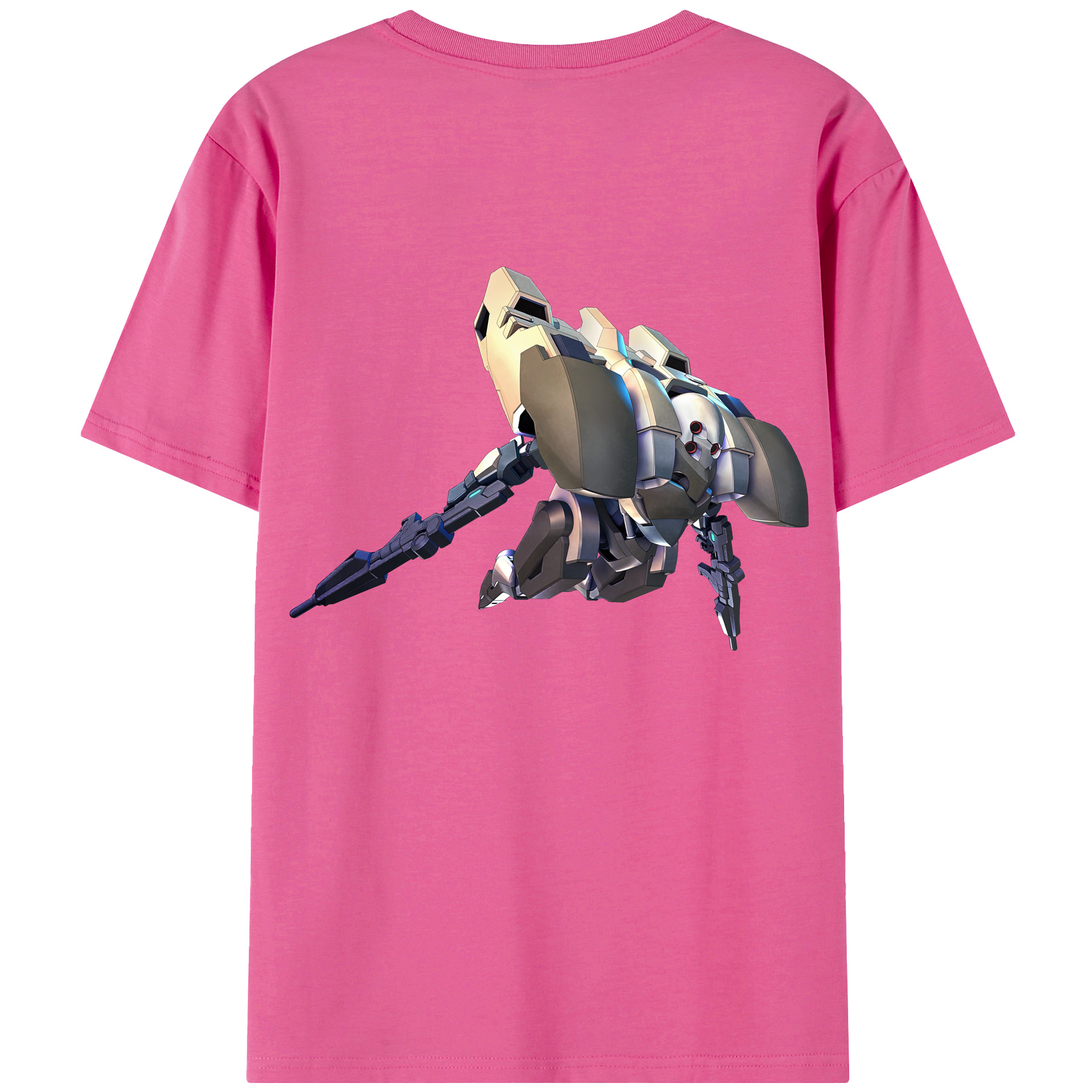 （画像用） 機動戦士ガンダム Mobile Suit Gundam レディース半袖Tシャツ(バックプリント)