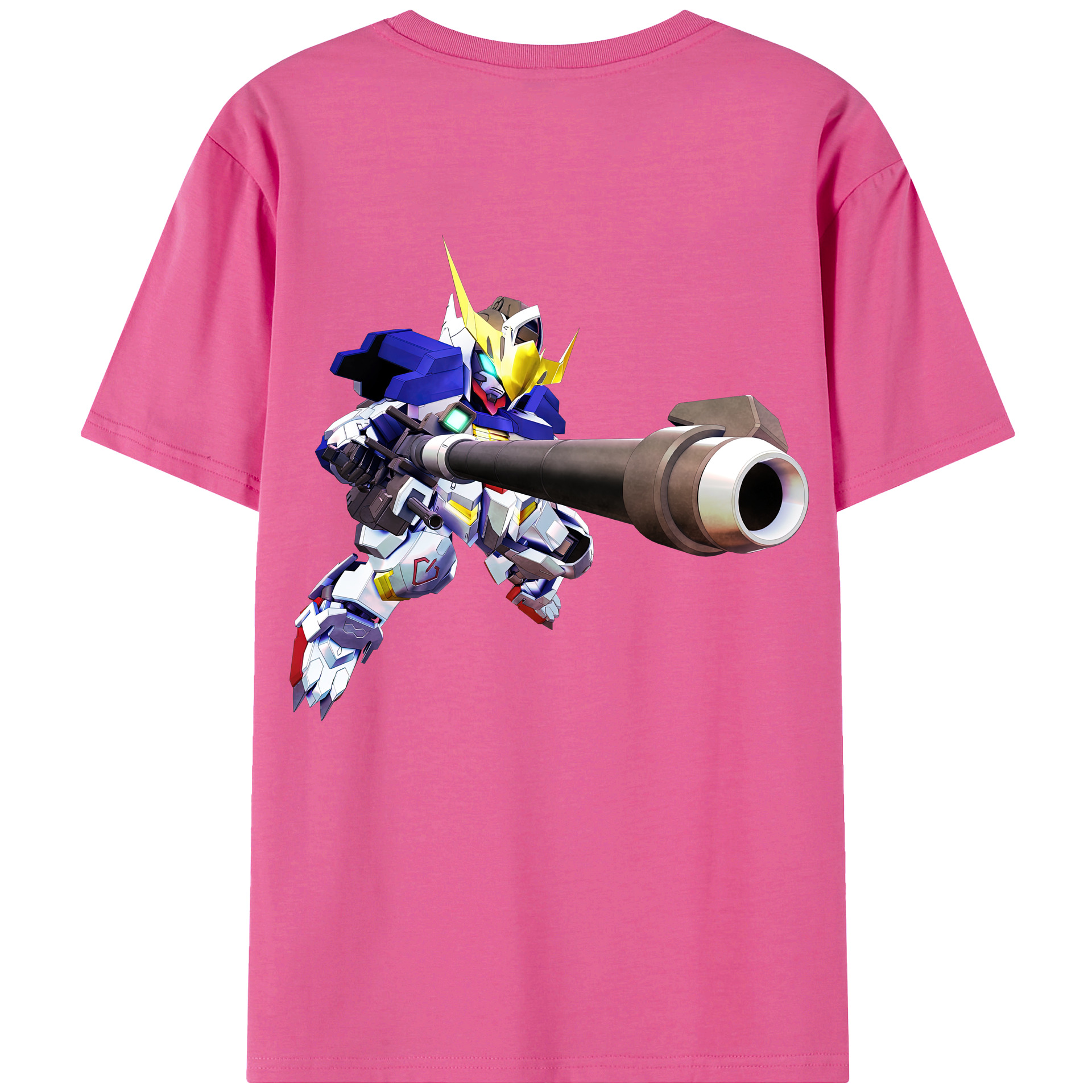 （画像用） 機動戦士ガンダム Mobile Suit Gundam レディース半袖Tシャツ(バックプリント)