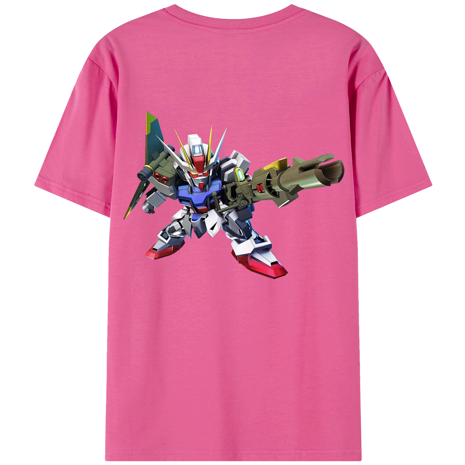 （画像用） 機動戦士ガンダム Mobile Suit Gundam レディース半袖Tシャツ(バックプリント)