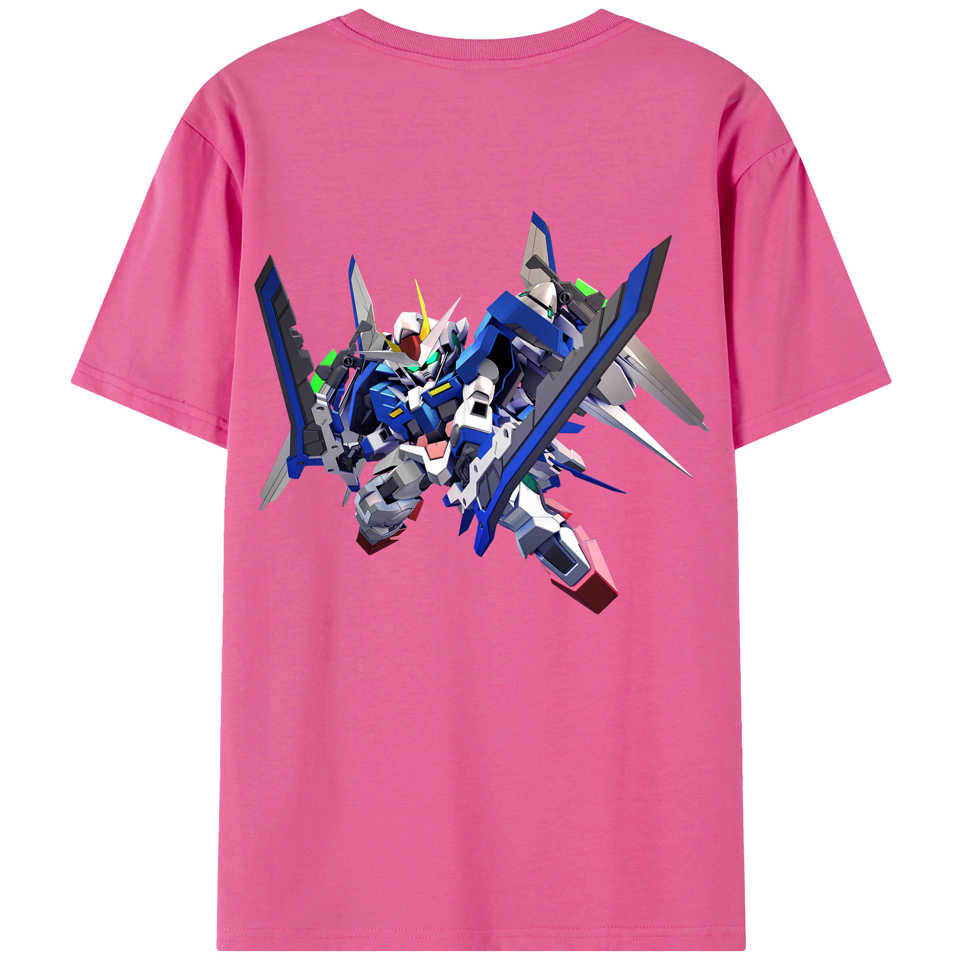 （画像用） 機動戦士ガンダム Mobile Suit Gundam レディース半袖Tシャツ(バックプリント)