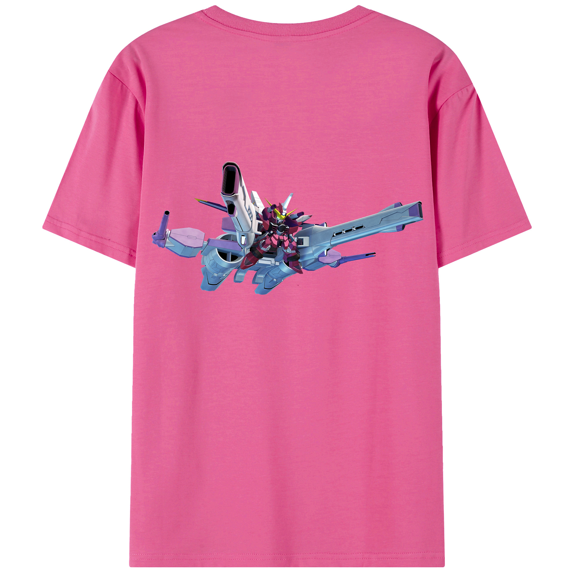 （画像用） 機動戦士ガンダム Mobile Suit Gundam レディース半袖Tシャツ(バックプリント)